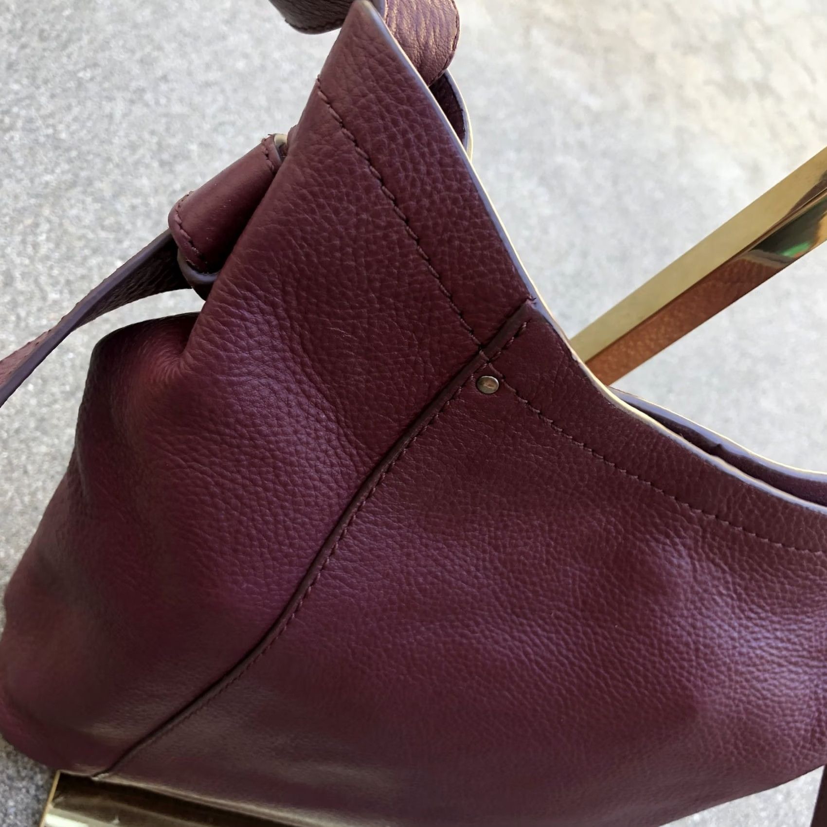 Lucky Brand Lucky Brand Crossbody Leather Purse Women's Burgundy Red Bag Zipper Size ONE SIZE - 5 Thumbnail
