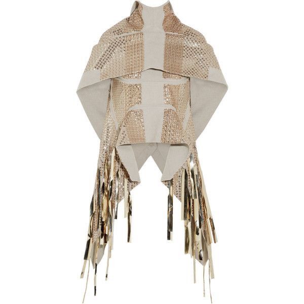 Rick Owens Rick Owens FW15 Sphinx sequin tunic Size US S / EU 44-46 / 1 - 1 Thumbnail