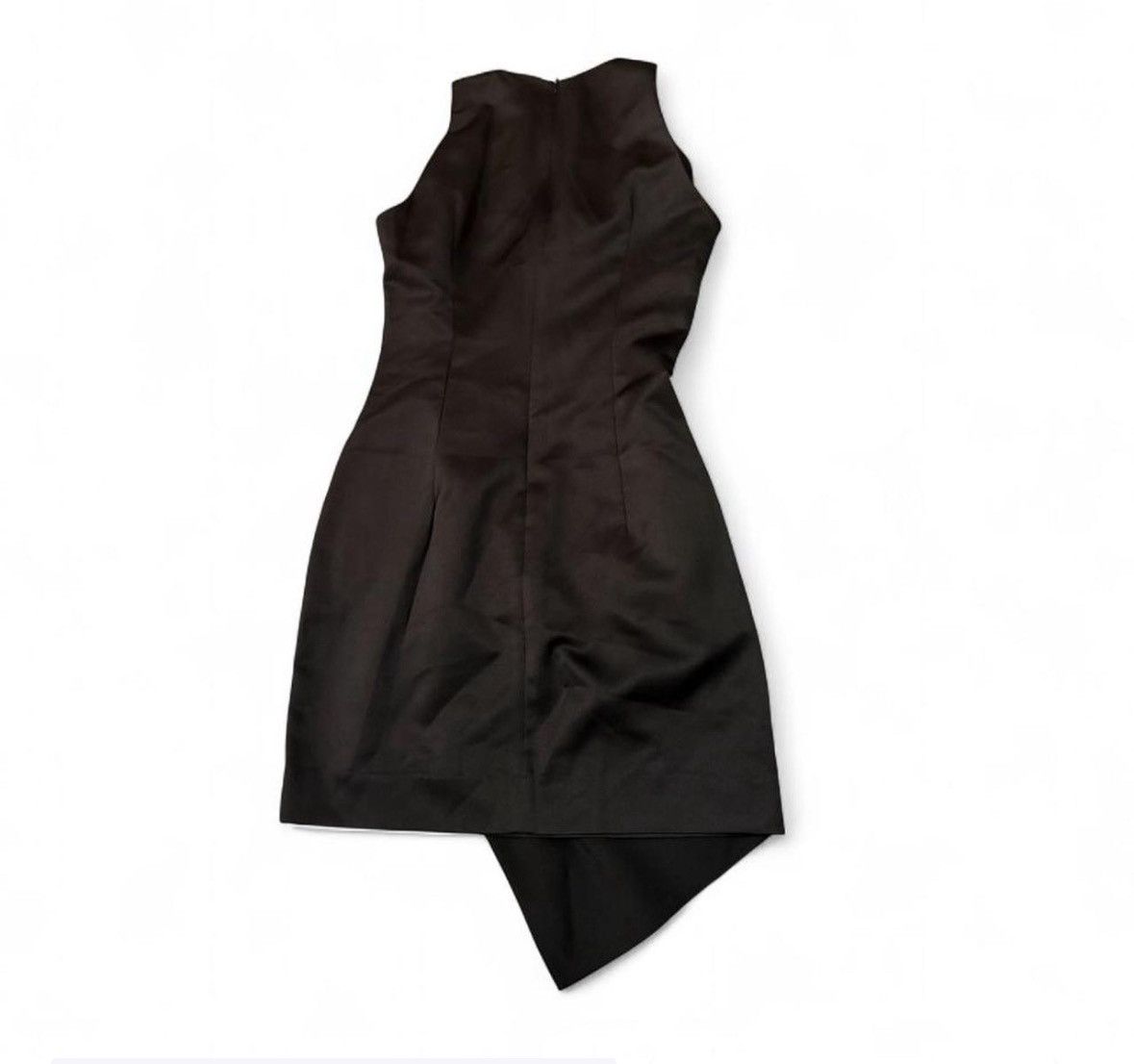 Other AQ/AQ Black Mini Dress w/ Asymmetrical Design 6 Size M / US 6-8 / IT 42-44 - 4 Thumbnail