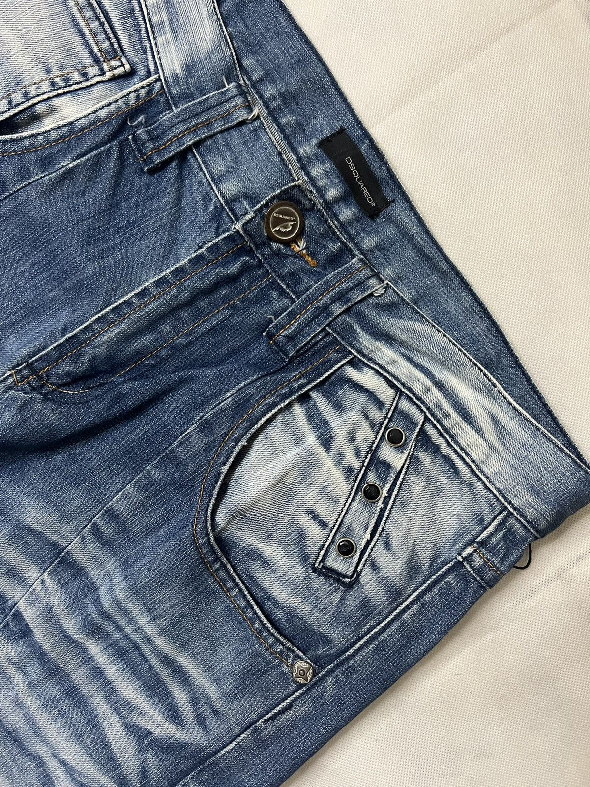 Dsquared2 Dsquared2 Vintage Denim Jeans Size US 35 - 7 Thumbnail