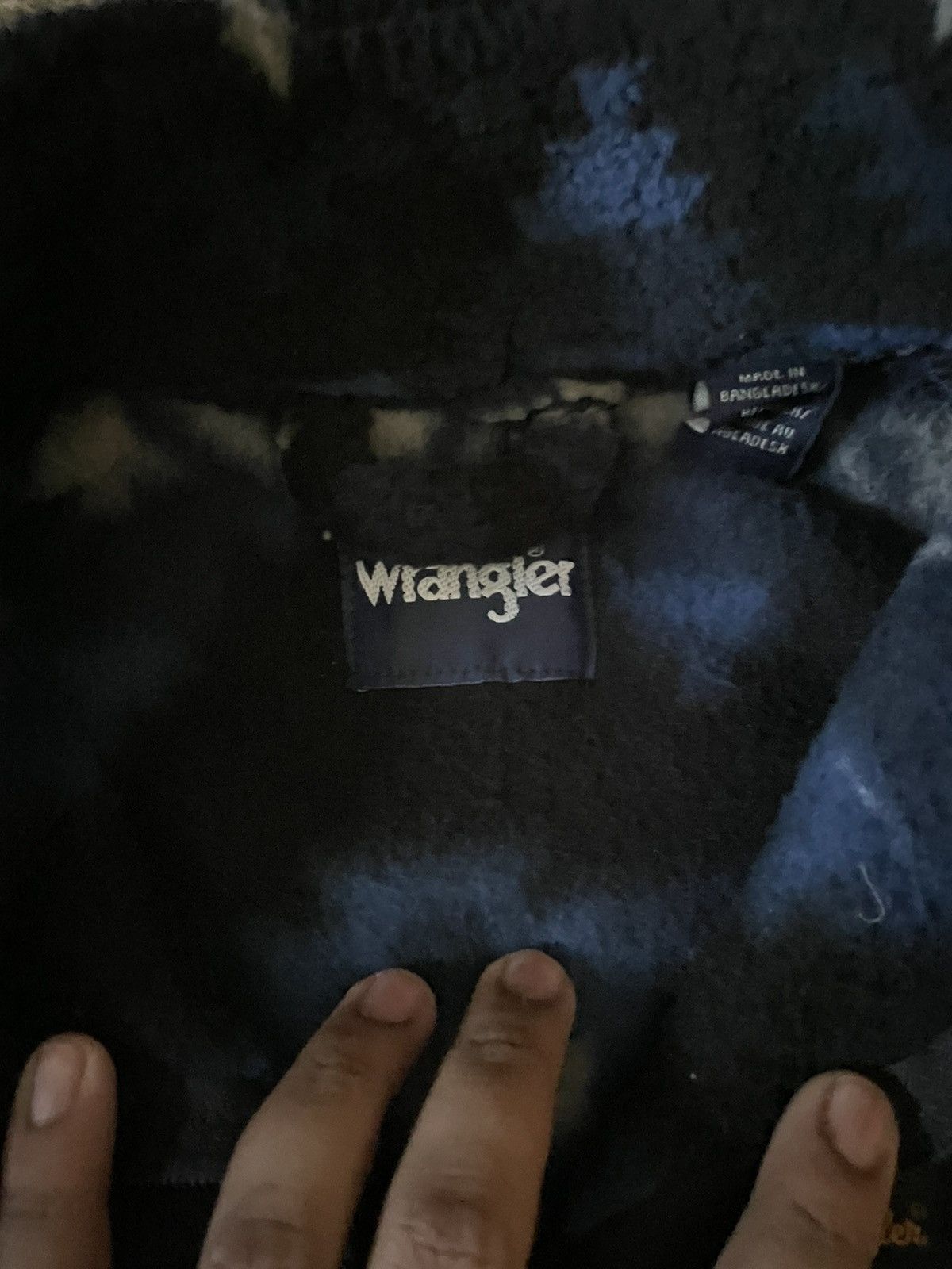Vintage × Wrangler Wrangler - Sherpa fleece jacket Size US S / EU 44-46 / 1 - 3 Thumbnail