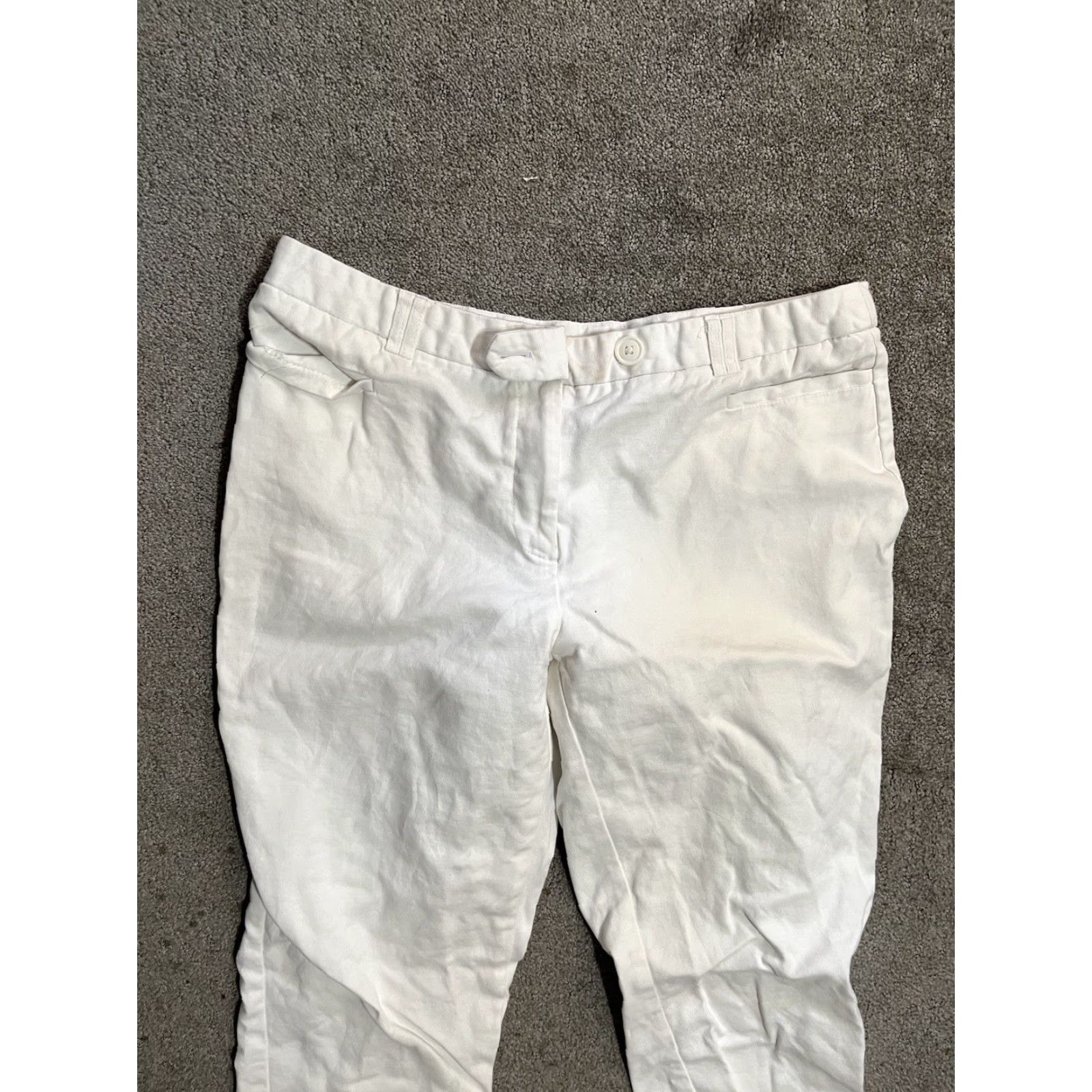 Vintage Counterparts Capri Pants Women’s 14 White Capri Pants Women’s 14 White Size 36" / US 14 / IT 50 - 2 Thumbnail