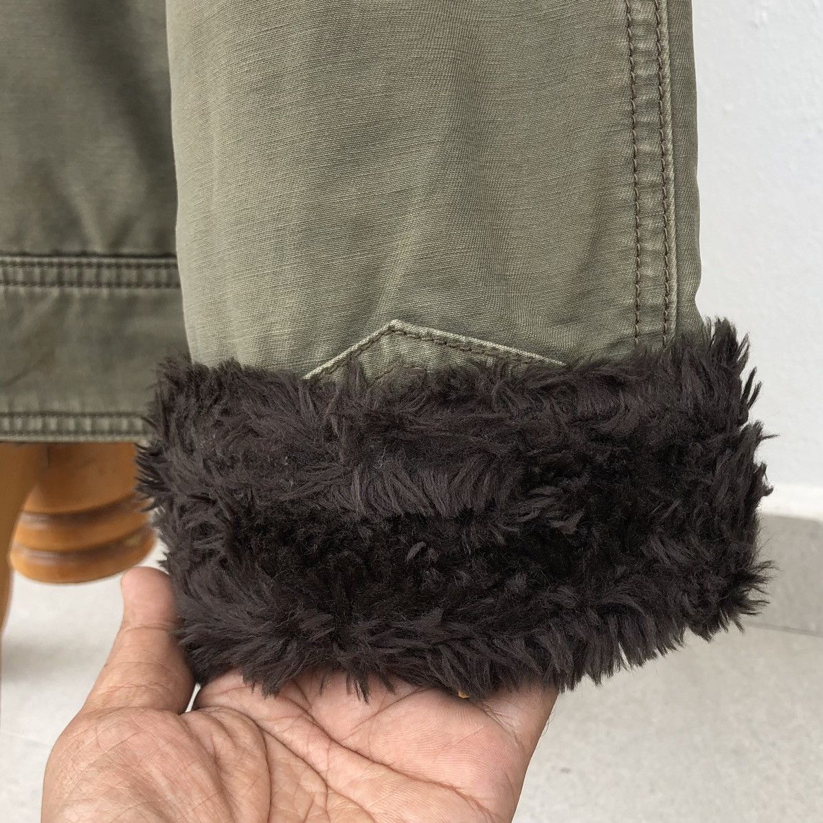 Edwin Vintage EDWIN XV Lined Sherpa Winter Jacket Size US XL / EU 56 / 4 - 11 Thumbnail