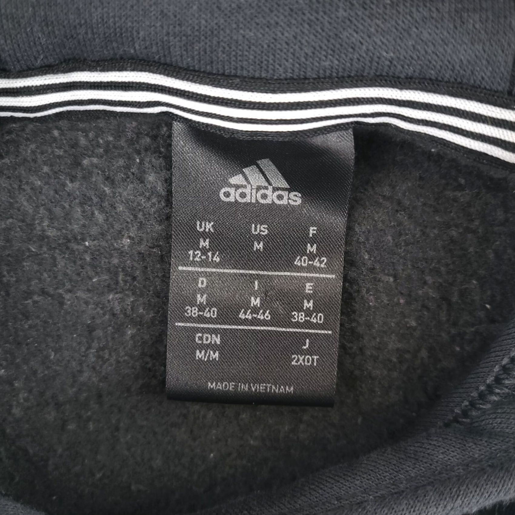 Adidas Adidas Hoodie Womens Medium Black Sweatshirt Athletic Pullover Running Charcoal Size M / US 6-8 / IT 42-44 - 5 Thumbnail