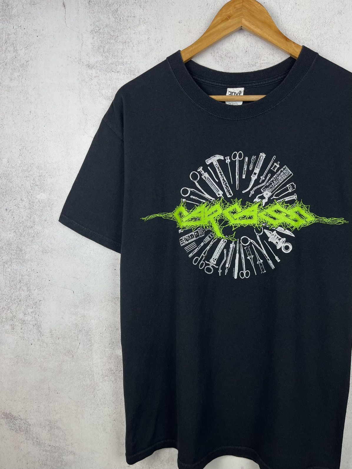 Band Tees Vintage Carcass In Grind We Trust Promo Metal T-Shirt Size US L / EU 52-54 / 3 - 2 Thumbnail