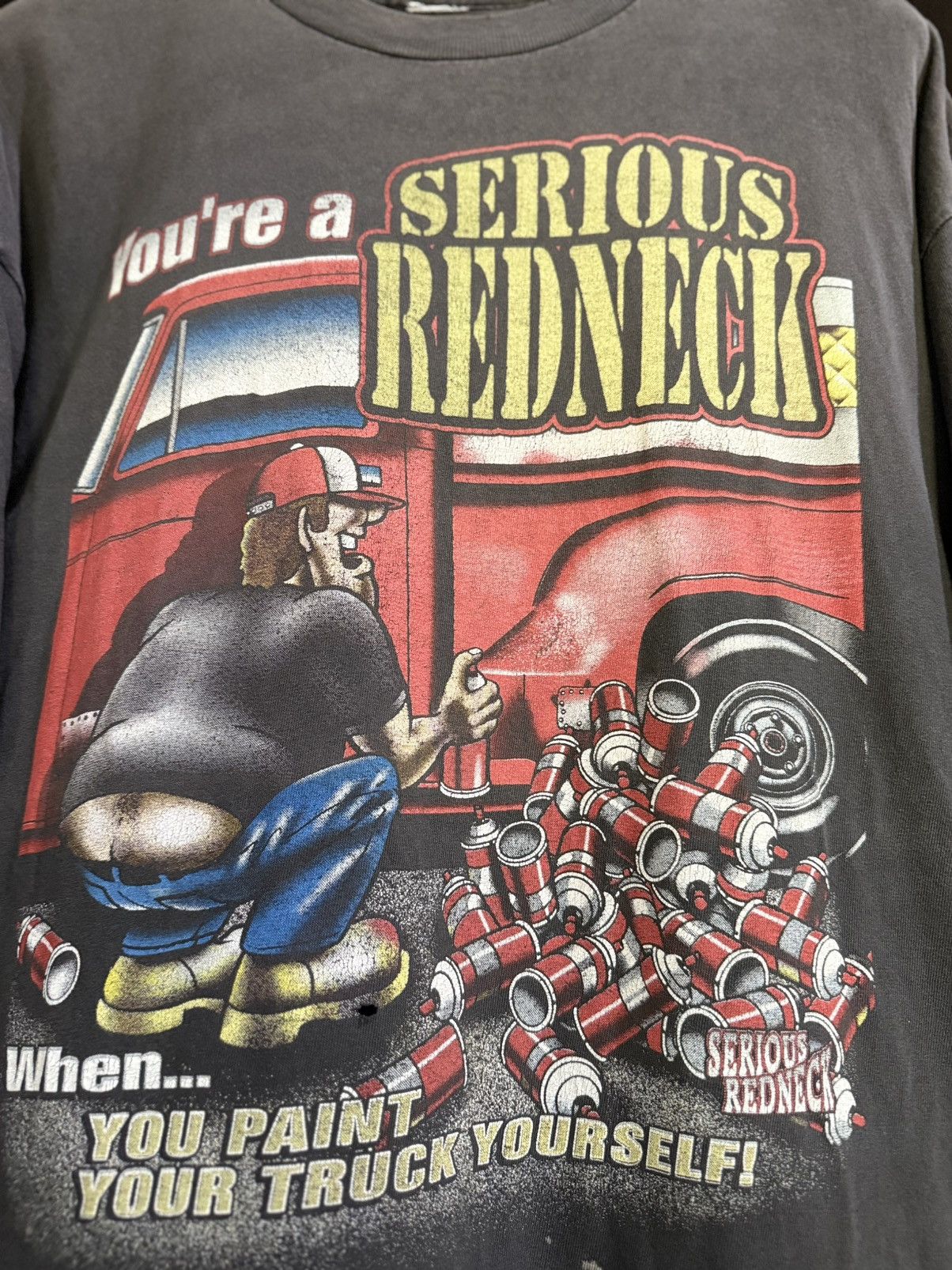 Girl Skateboards Thrashed Vintage 90s Serious Redneck Clothing Company Skate Size US XL / EU 56 / 4 - 2 Thumbnail