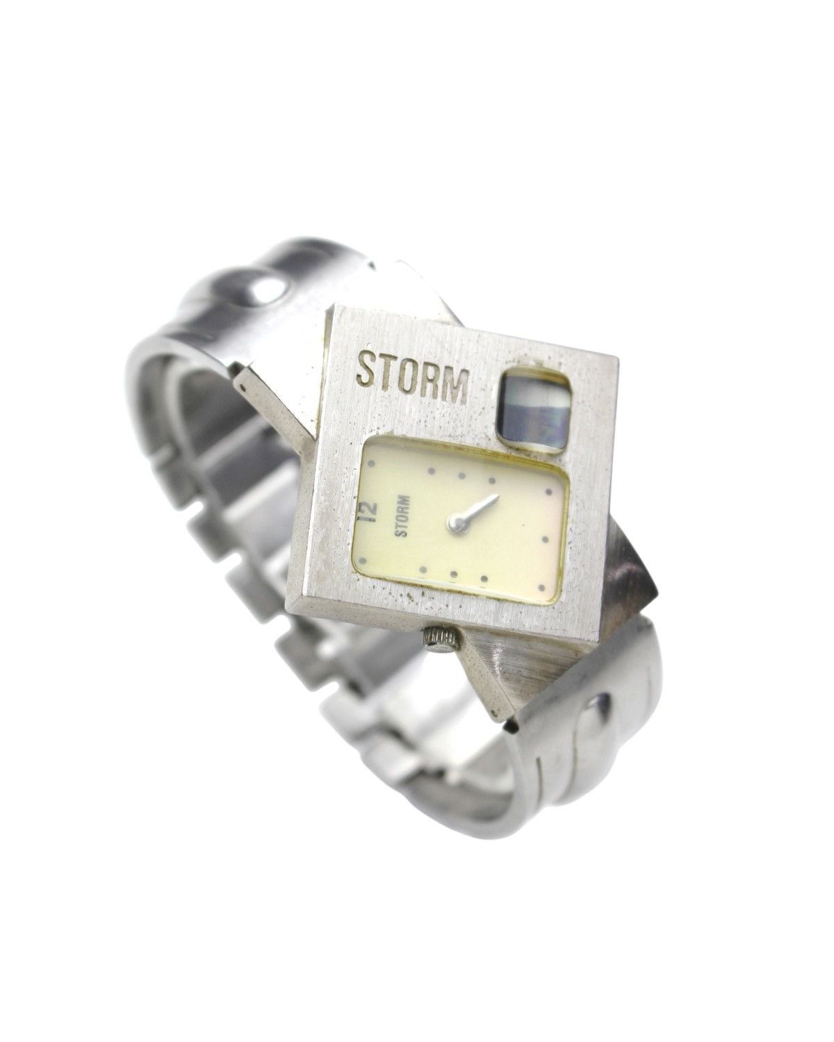 Vintage 1990S STORM CYCLOID – GEOMETRIC REBEL STEEL WATCH Size ONE SIZE - 2 Thumbnail