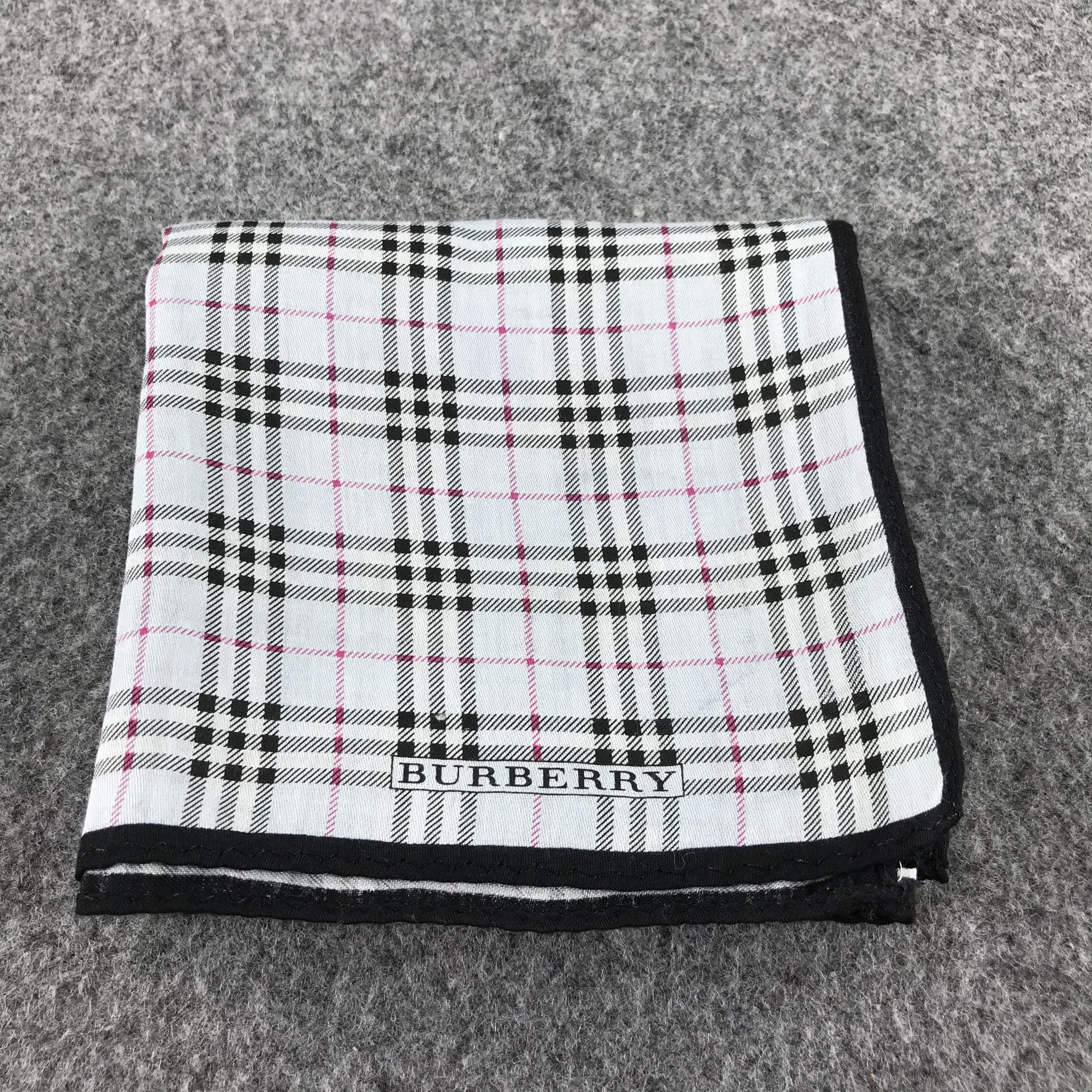 Burberry Burberry Handkerchief Neckerchief Bandana H129 Size ONE SIZE - 8 Thumbnail