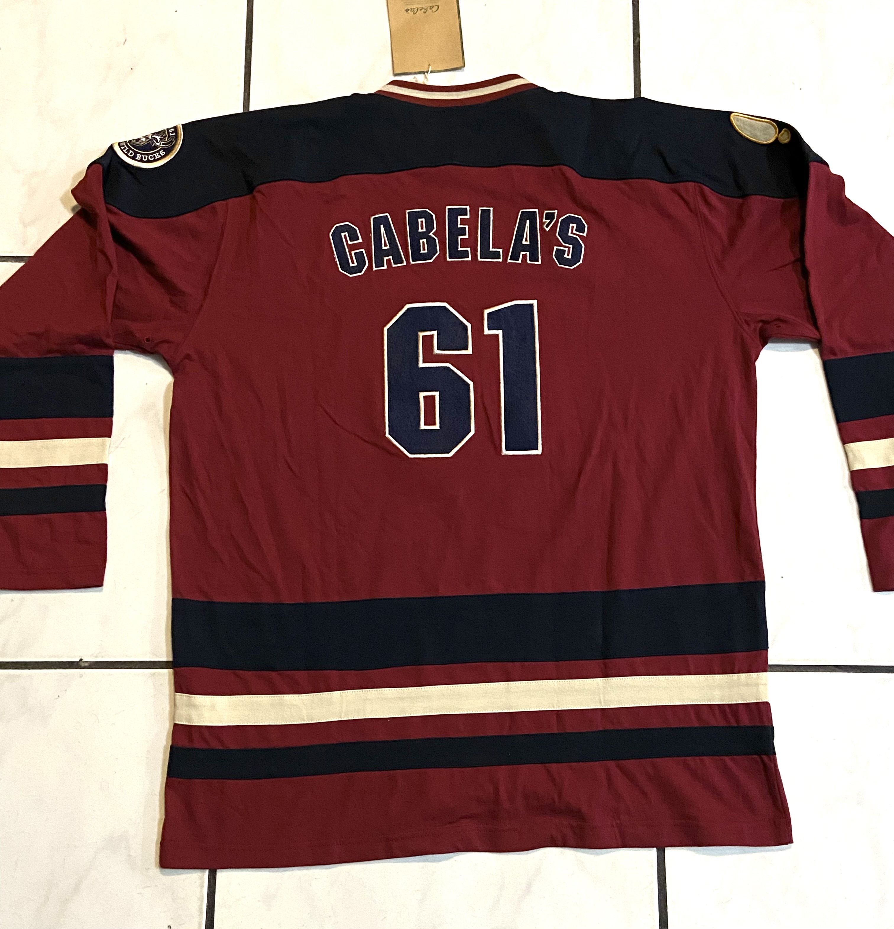 Cabelas Mondetta Sport Cabelas Wild Bucks Hockey jersey XL Size US XL / EU 56 / 4 - 4 Thumbnail