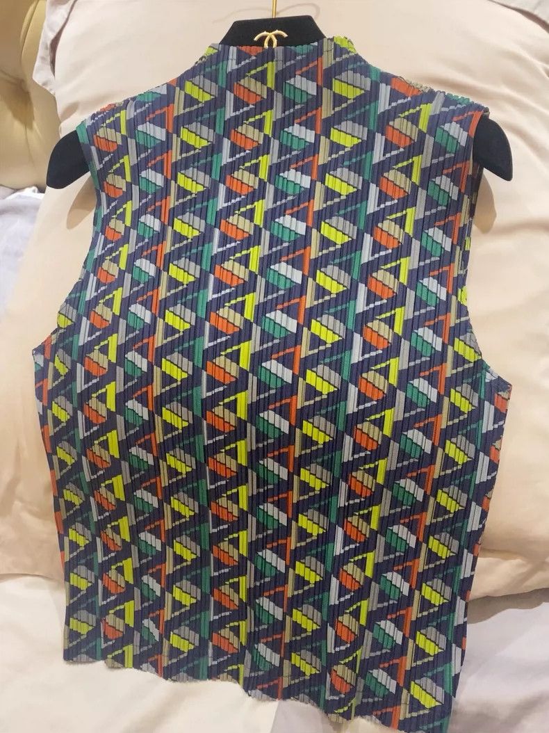Issey Miyake Issey Miyake size:3 Mosaic vest Size M / US 6-8 / IT 42-44 - 2 Thumbnail