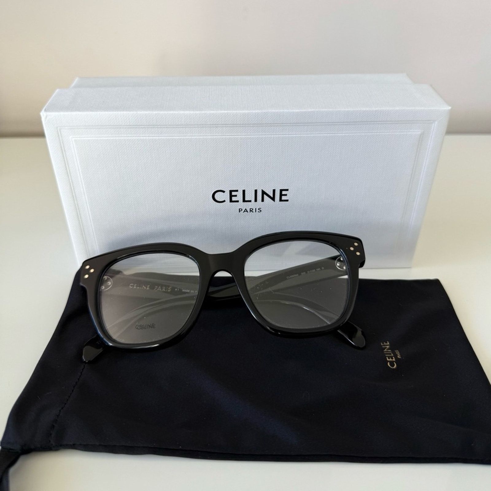 Celine NWT!!! Celine women eyeglasses CL50086I 001 Authentic 480$ Size ONE SIZE - 7 Thumbnail