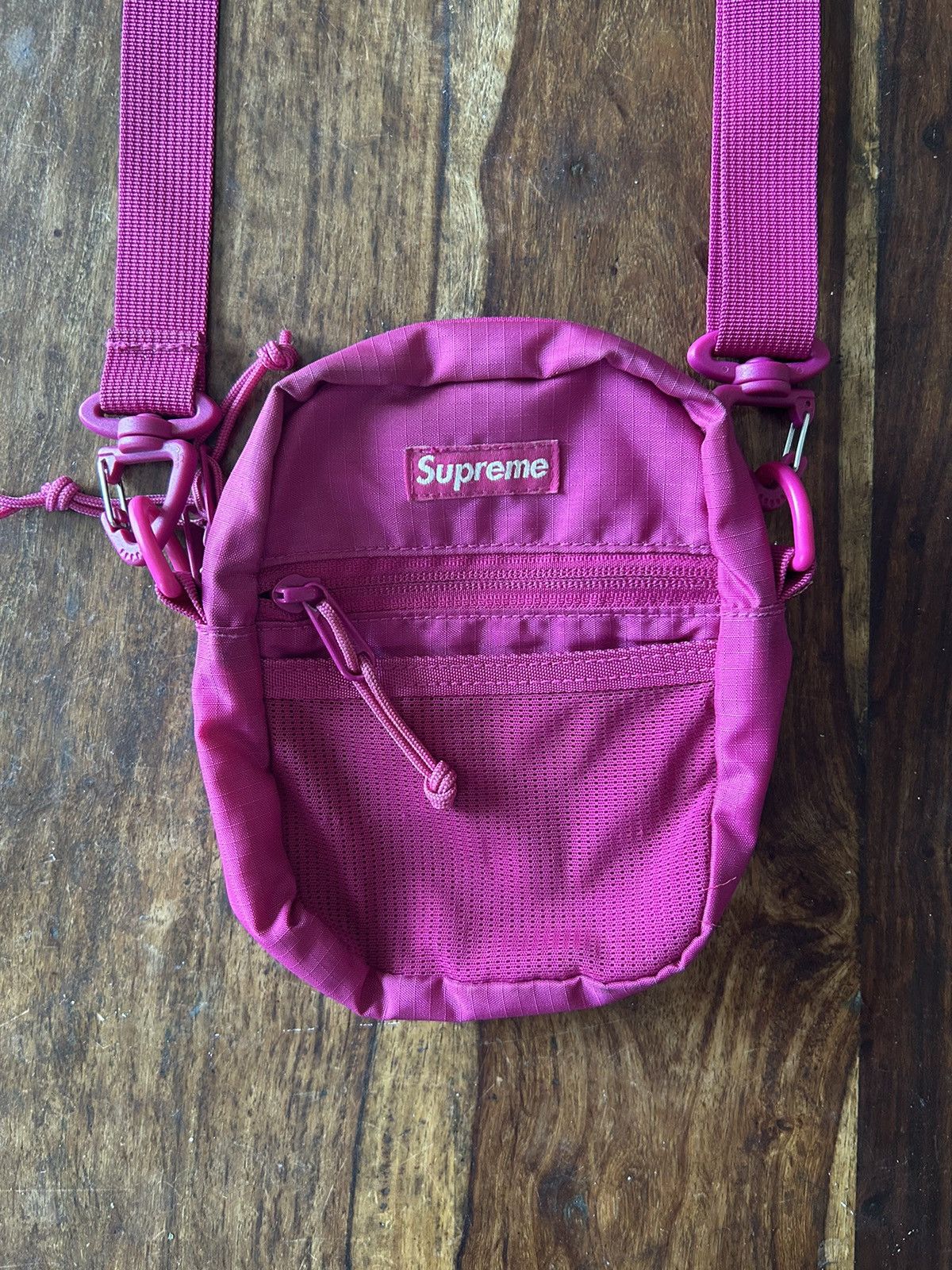 Supreme SS2017 Supreme Small Shoulder Bag Pink Size ONE SIZE - 2 Thumbnail