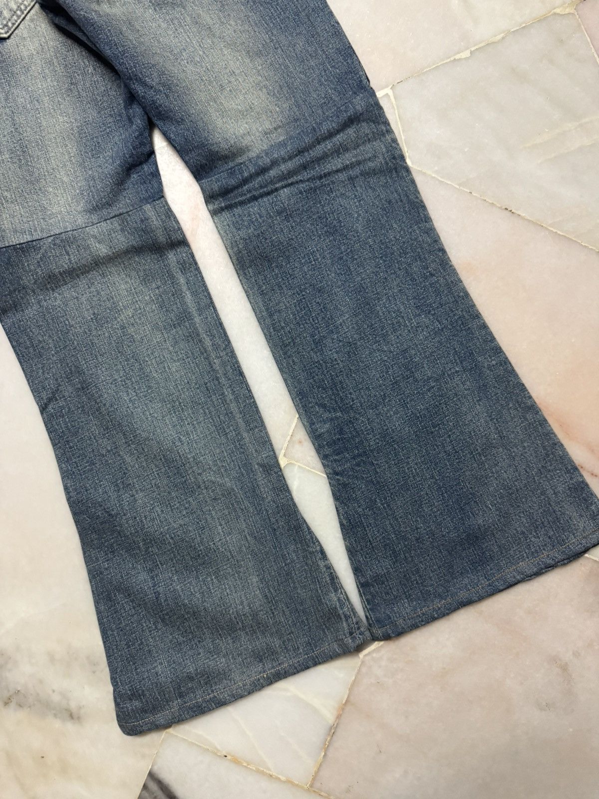 Levi's 💥RARE SELVEDGE💥LEVI'S ( LVC ) 505 BELL BOTTOM BIG E MUDWASH Size US 26 / EU 42 - 22 Thumbnail