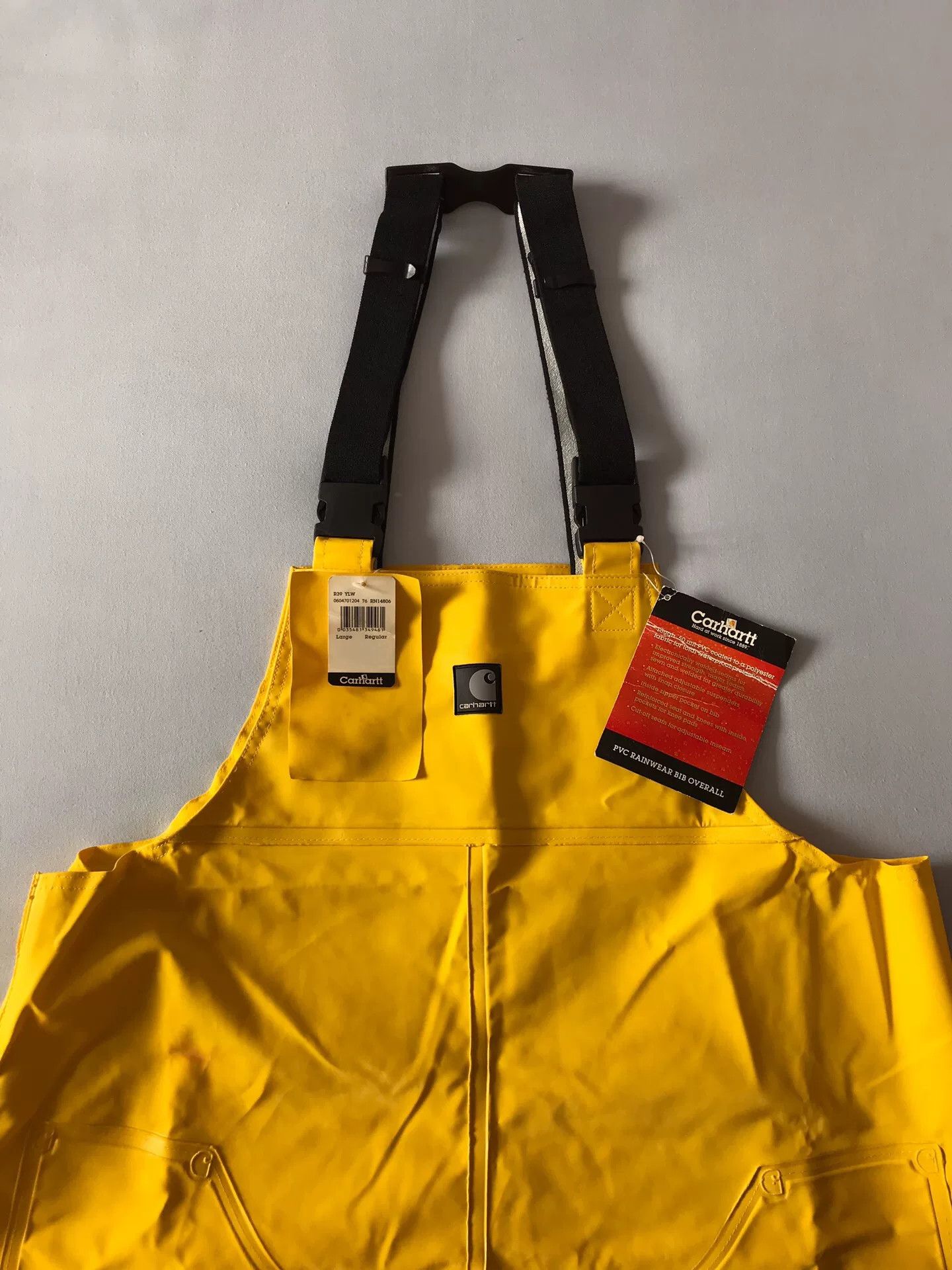 Carhartt Carhartt R39 Rainwear Bib Overalls Size US 40 / EU 56 - 1 Thumbnail