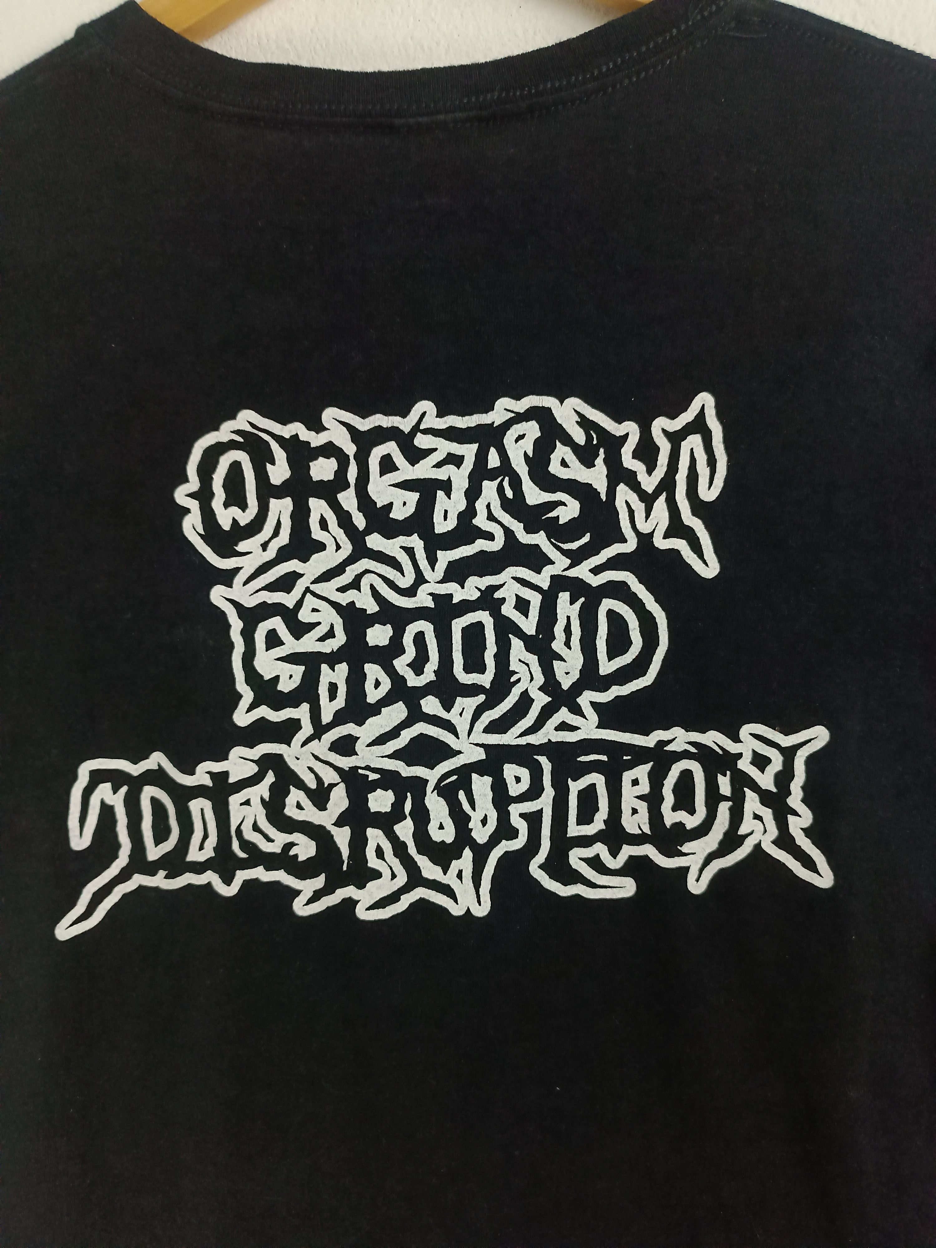 Band Tees VINTAGE Y2K ORGASM GRIND DISRUPTION JAPAN GRINDCORE METAL Ts Size US S / EU 44-46 / 1 - 14 Thumbnail