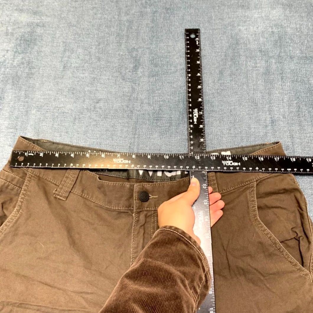 Banana Republic Wrangler All Terrain X Gear Hiking Pants Mens 38x30 Coffee Brown Cotton Stretch Size US 28 / EU 44 - 7 Thumbnail