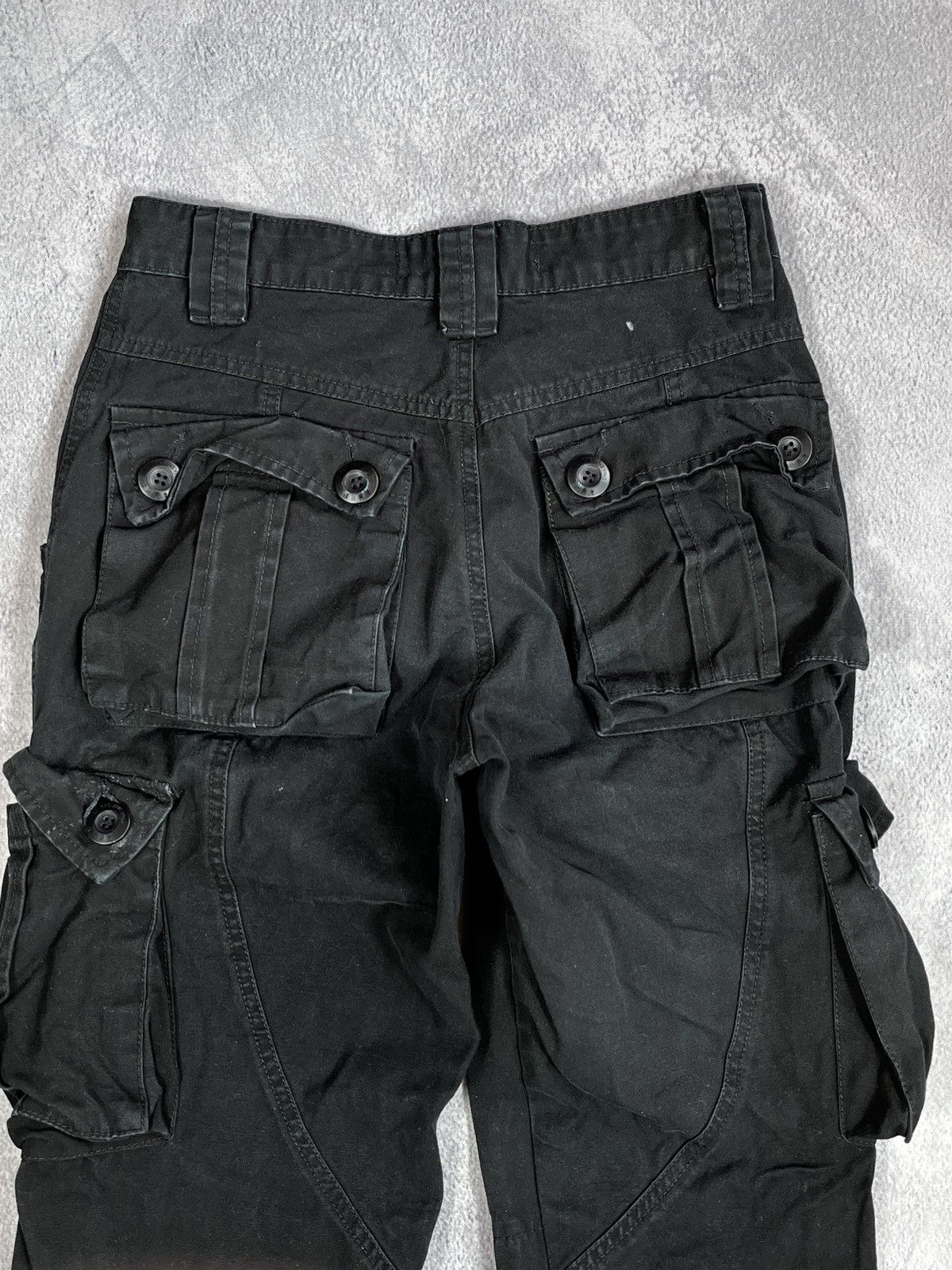 Japanese Brand × Vintage Vintage Y2K Faded cargo pants streetwear opium size XS Size 26" / US 2 / IT 38 - 7 Thumbnail