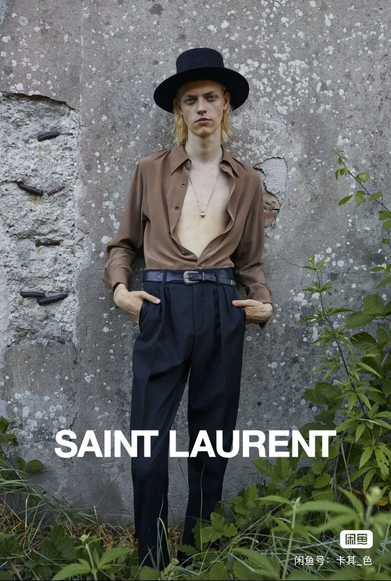Saint Laurent Paris Saint Laurent Paris size 38 Caramel Shirt Size US M / EU 48-50 / 2 - 4 Thumbnail
