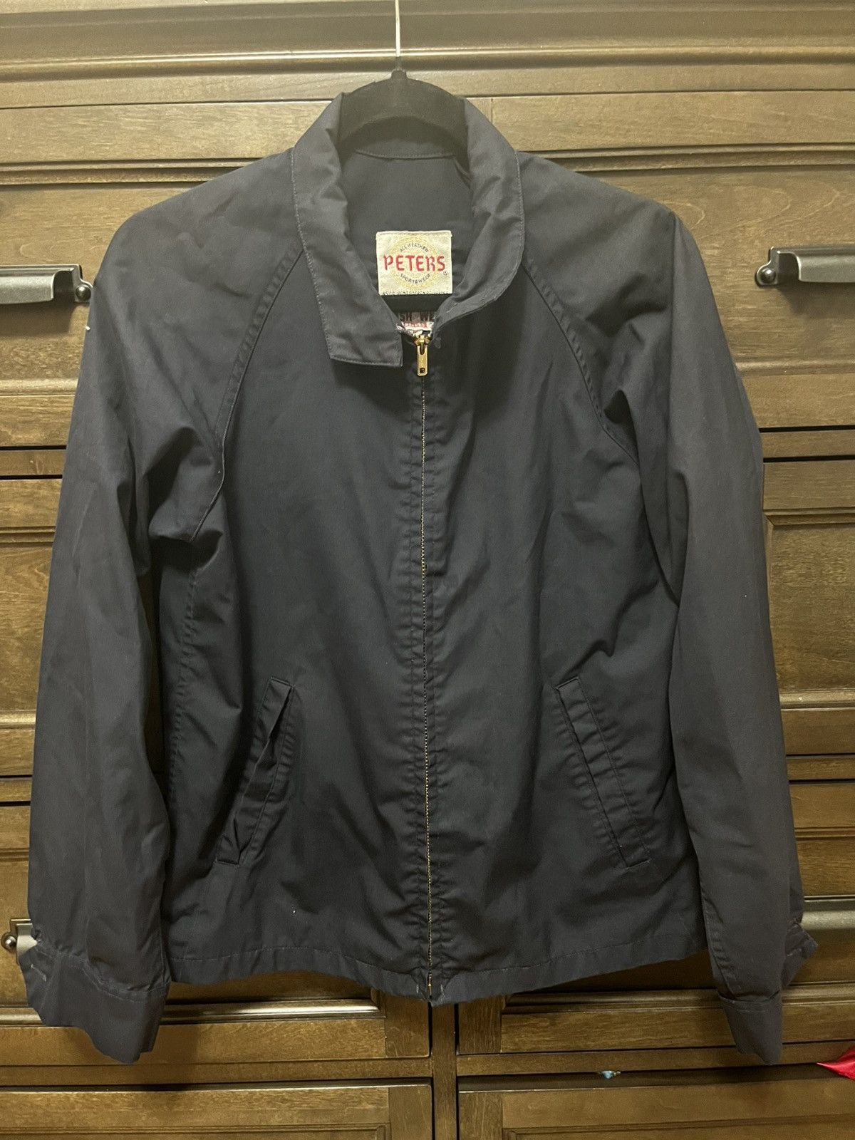 Vintage Vintage 80s Light Navy Jacket Size US S / EU 44-46 / 1 - 1 Thumbnail