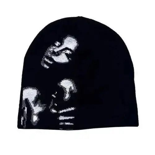 Japanese Brand × Vintage Beanie Versatile Printed Image Size ONE SIZE - 1 Thumbnail