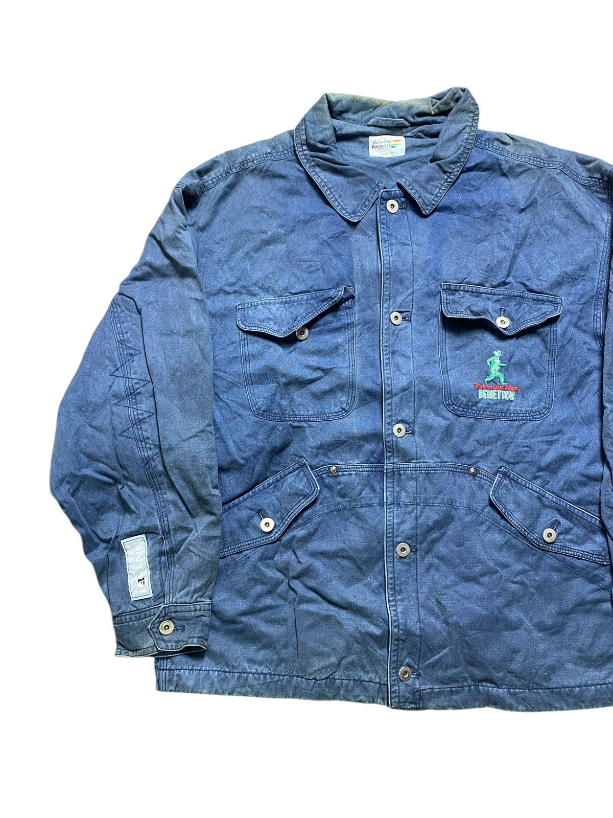 Vintage VINTAGE BENETTON F1 RACING JACKET Size US XXL / EU 58 / 5 - 3 Thumbnail