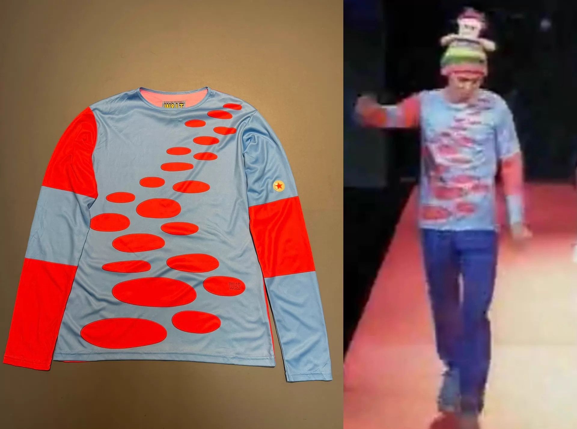 Walter Van Beirendonck Walter Van Beirendonck SS97 WLT Satin LS CB SkyBlue Size US M / EU 48-50 / 2 - 1 Thumbnail