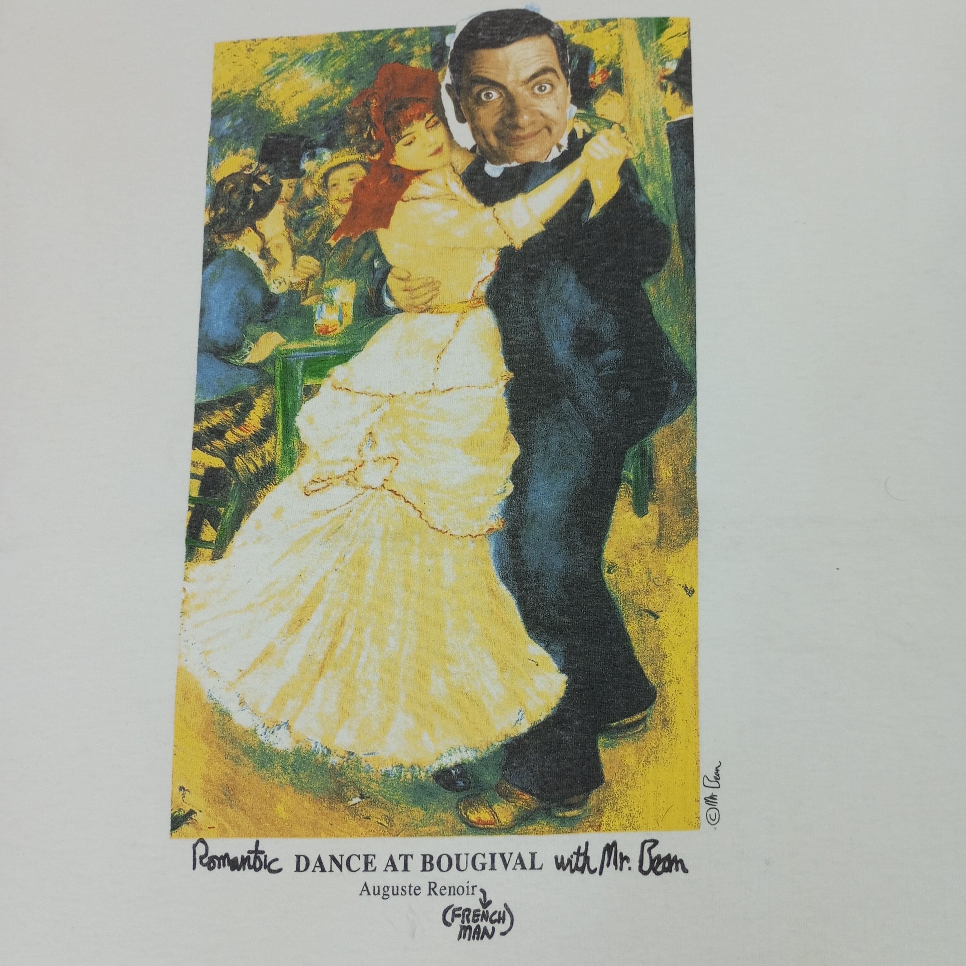 Vintage Mr Bean Art Design Style Vintage Tshirt Size US XL / EU 56 / 4 - 2 Thumbnail