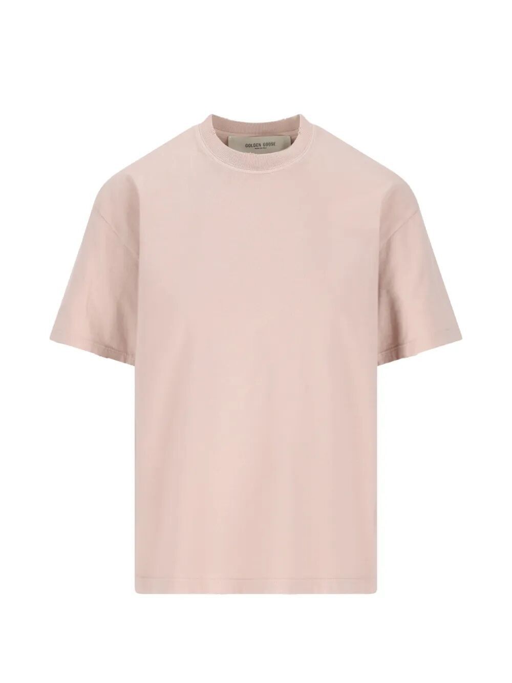 Golden Goose "W`S" BOXI T-SHIRT COTTON JERSEY LOGO PATCH Size L / US 10 / IT 46 - 1 Thumbnail