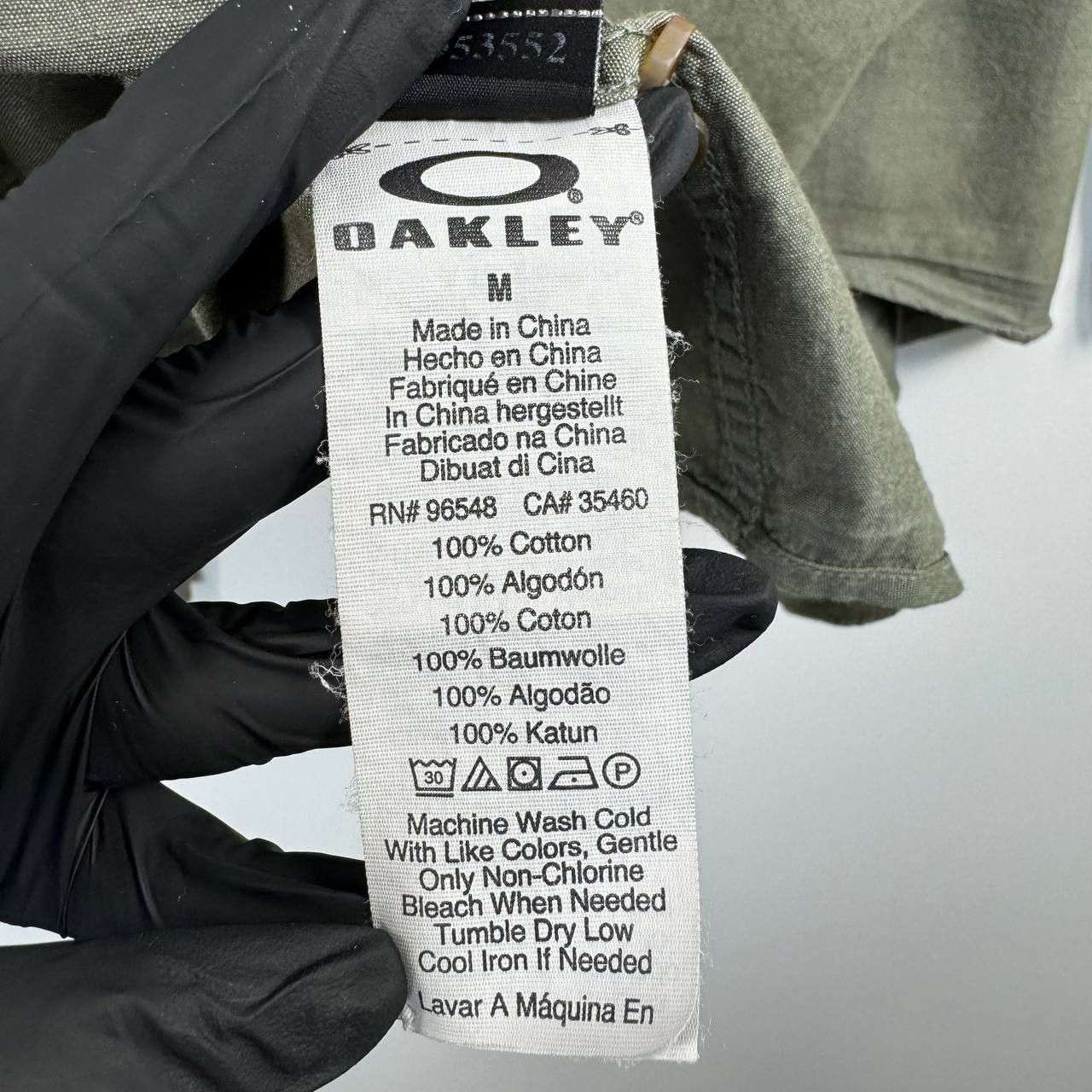 Oakley Oakley Button Up Shirt Green Long Sleeve Casual Men Size M Size US M / EU 48-50 / 2 - 10 Thumbnail