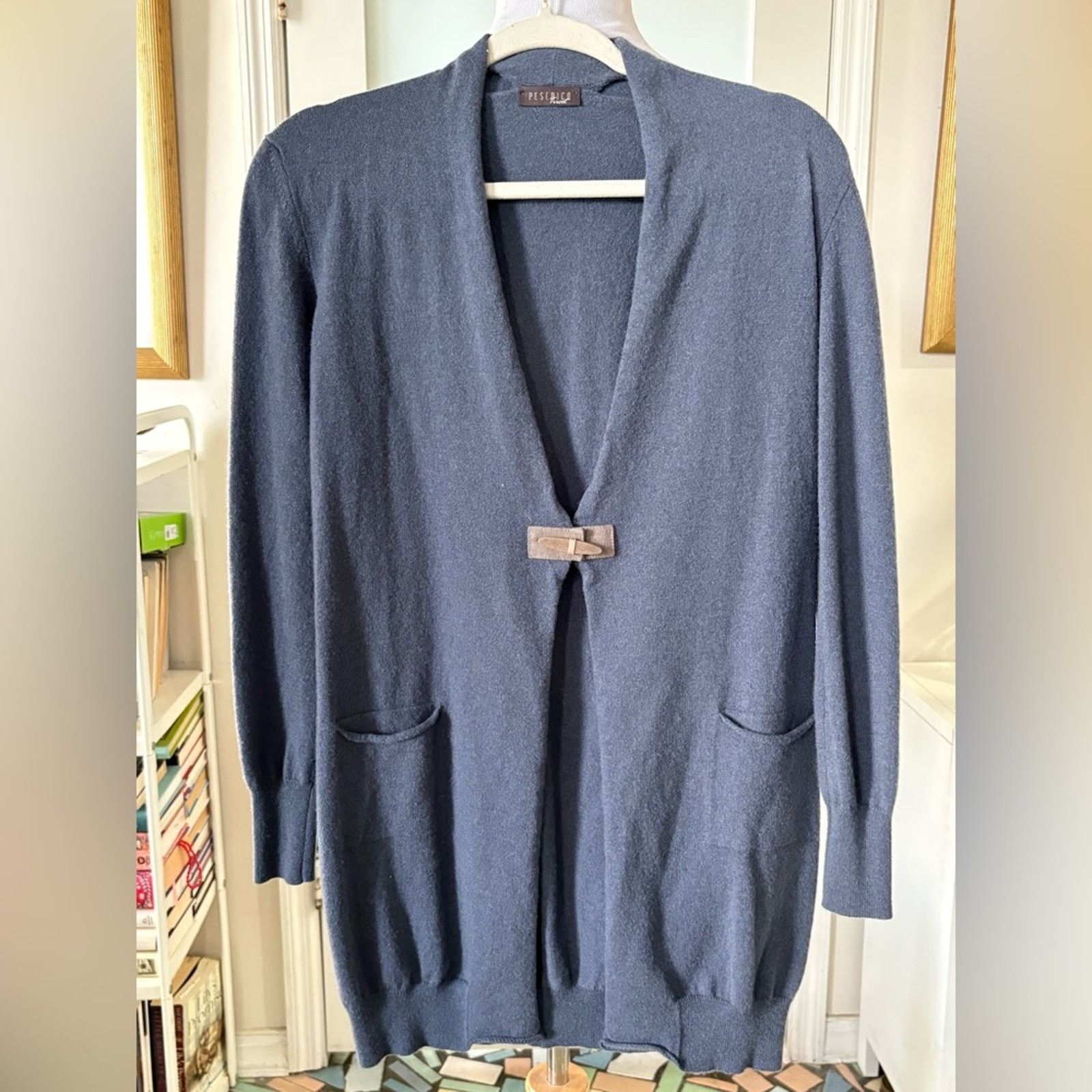 James Perse Preloved-Peserico-Made in Italy-Cashmere sweater cardigan Size S / US 4 / IT 40 - 2 Thumbnail