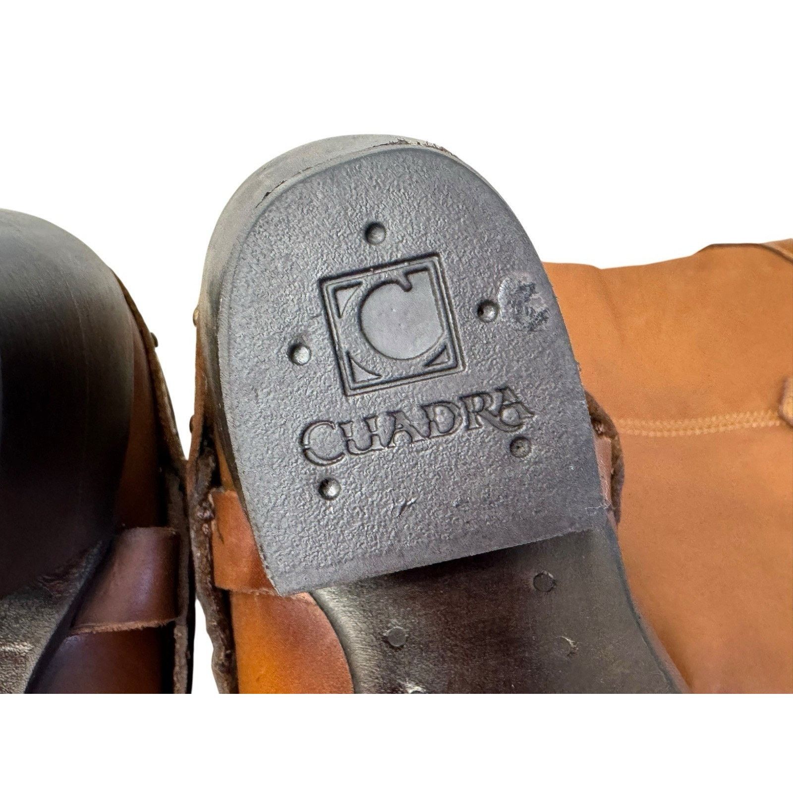 Other CUADRA Cowgirl Mexican Cowhide Boots Honey Stud Harness Sz 7 Size US 7 / IT 37 - 10 Thumbnail