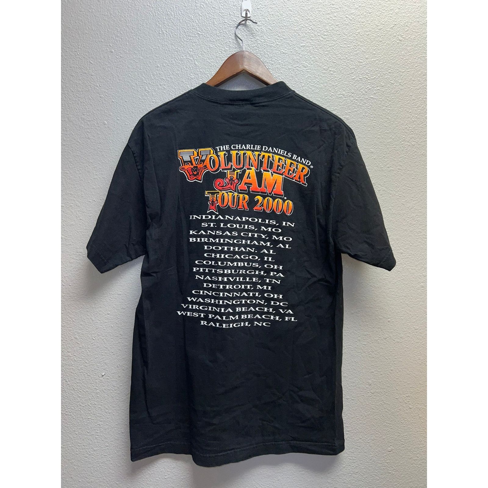 Alstyle Vintage The Charlie Daniels Band Shirt Jam Tour 2000 Tee L Size US L / EU 52-54 / 3 - 5 Thumbnail