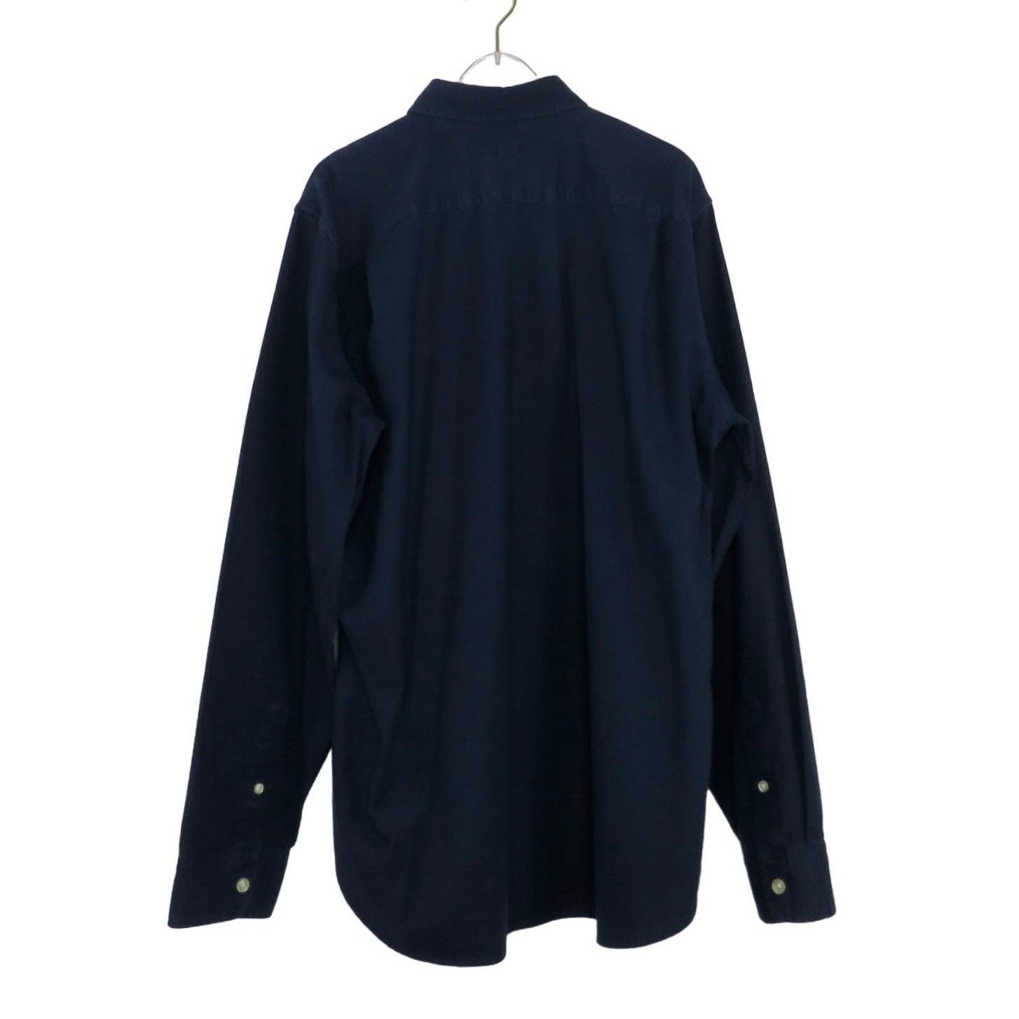 Gap GAP Navy Blue Striped Button-Down Shirt Large Classic Preppy Size US L / EU 52-54 / 3 - 2 Thumbnail