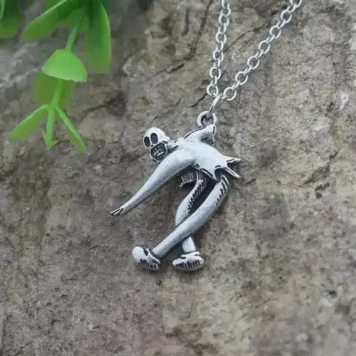 High Sport × Jewelry Ghostemane Ghost Chain Mercury Cartoon Clown Dance Necklace Size ONE SIZE - 3 Thumbnail