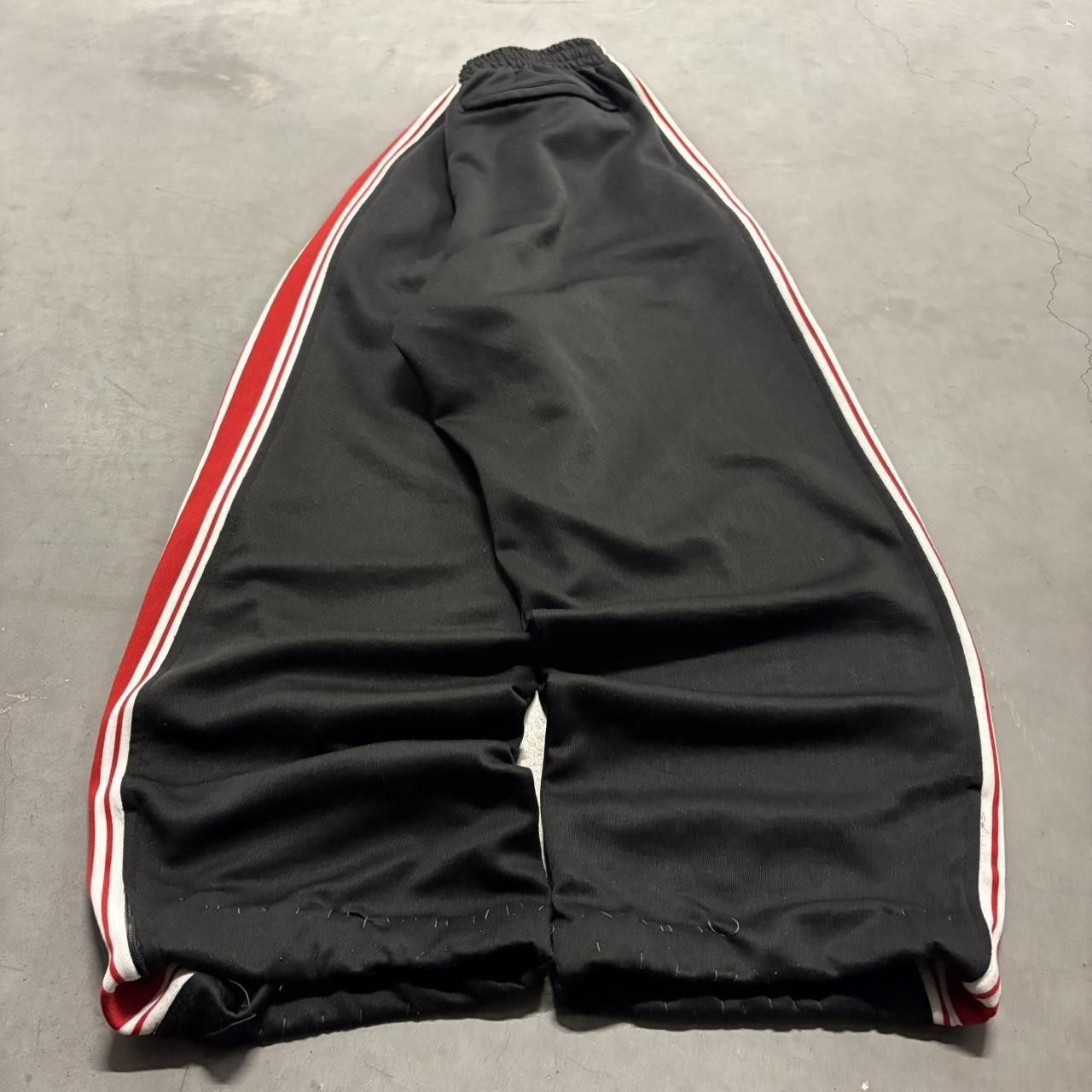 Vintage Crazy Vintage Y2K/2000s Baggy Black Striped TrackPants! Size US 30 / EU 46 - 5 Thumbnail