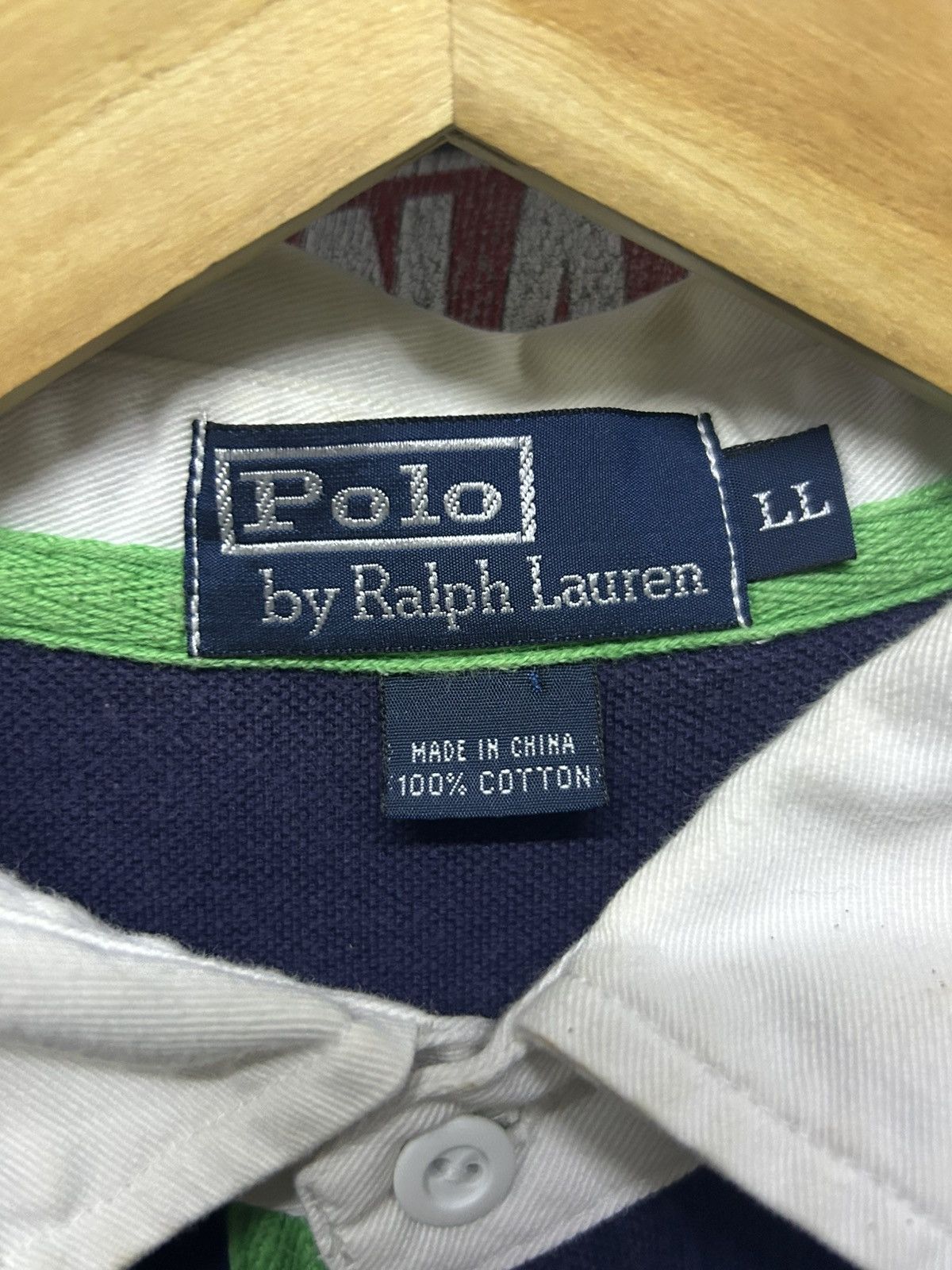 Polo Ralph Lauren vintage polo ralph lauren collar shirt Size US L / EU 52-54 / 3 - 3 Thumbnail