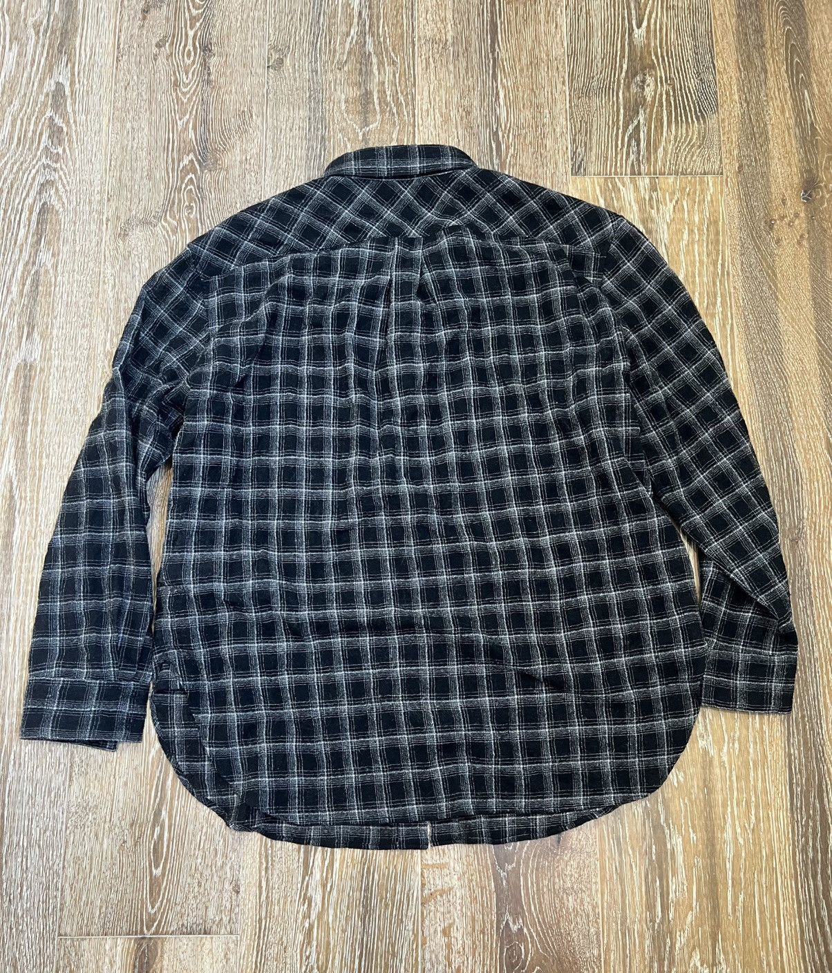 Saint Laurent Paris Saint Laurent Checkered Flannel Wool Shirt Size US XL / EU 56 / 4 - 2 Thumbnail