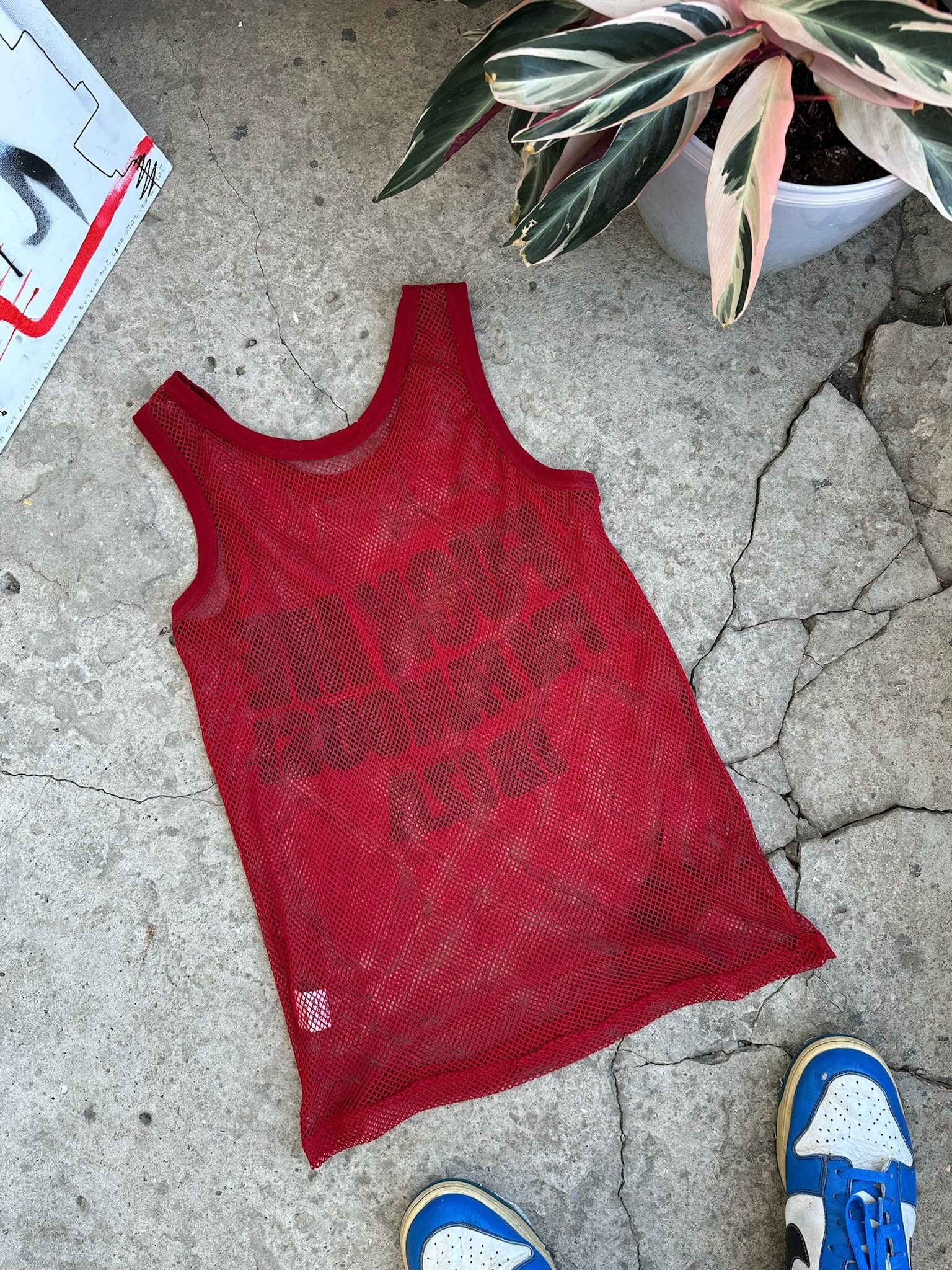Vintage Vintage Ibiza tank mesh fuck me I am famous sexy porn techno Size US M / EU 48-50 / 2 - 7 Thumbnail