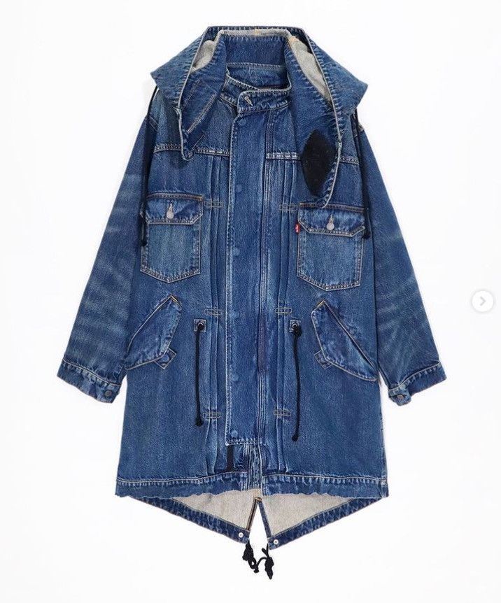 Facetasm × Levi's Facetasm Levis Denim Parka Size US M / EU 48-50 / 2 - 2 Thumbnail