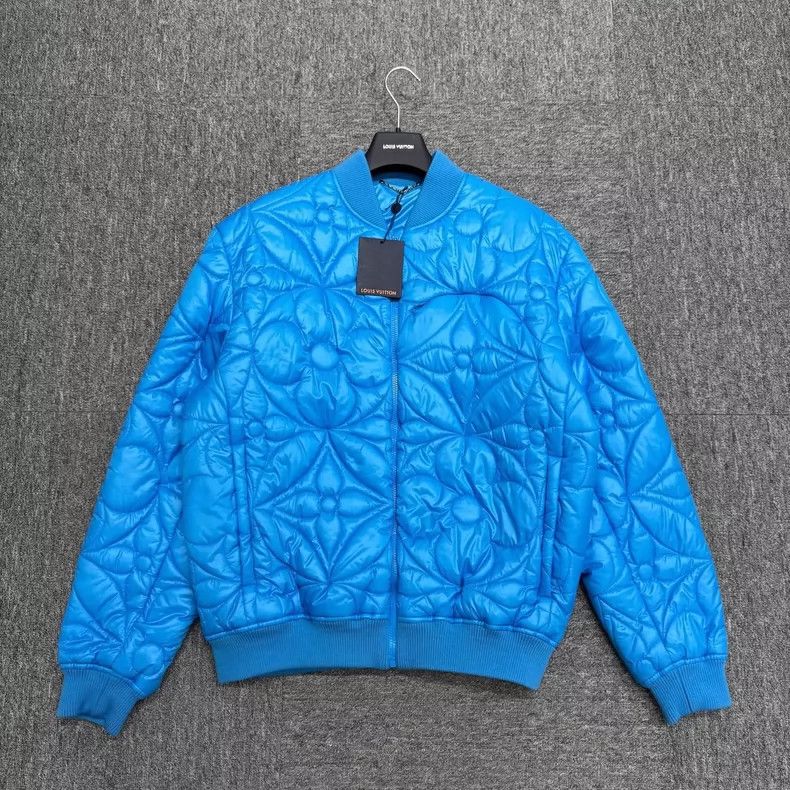 Louis Vuitton Louis Vuitton Embossed three-pattern cotton-padded jacket N Size US L / EU 52-54 / 3 - 1 Thumbnail