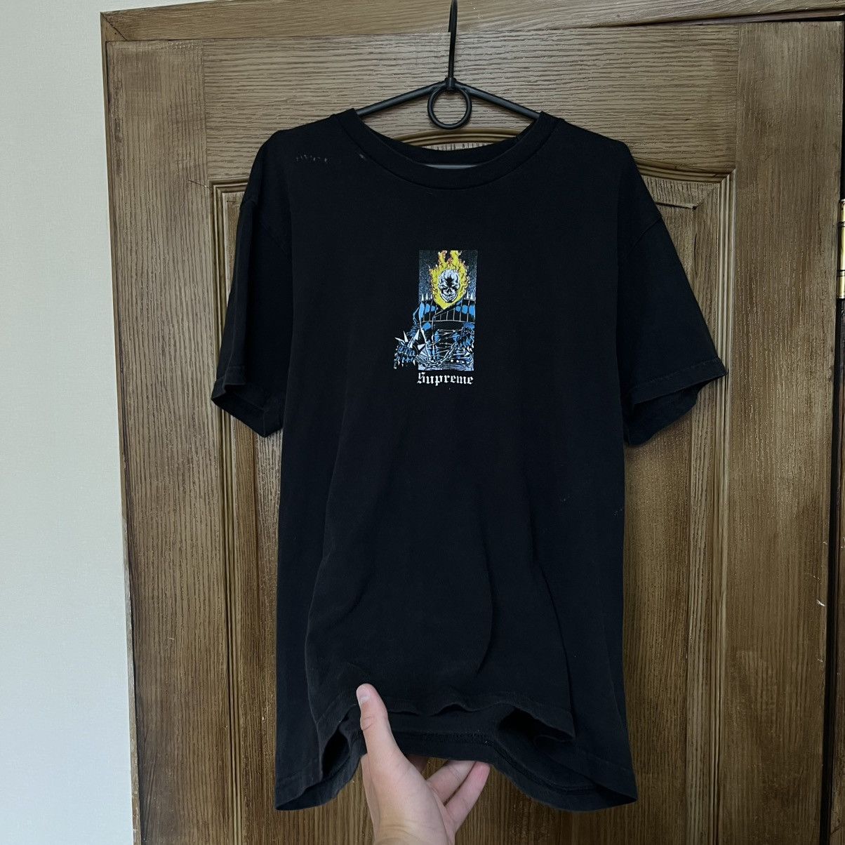 Supreme Supreme x Marvel Ghost Rider Tee T-Shirt Size US M / EU 48-50 / 2 - 2 Thumbnail
