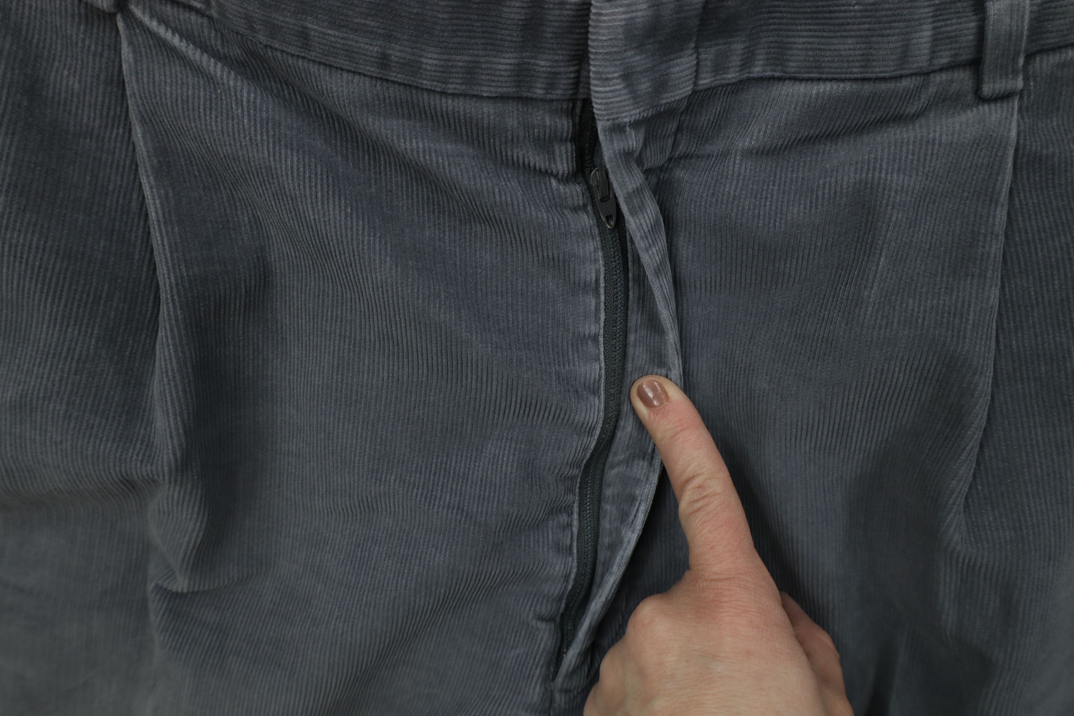 Lands' End Vintage 70s Lands End Wide Leg Corduroy Chino Pants Size US 42 / EU 58 - 6 Thumbnail
