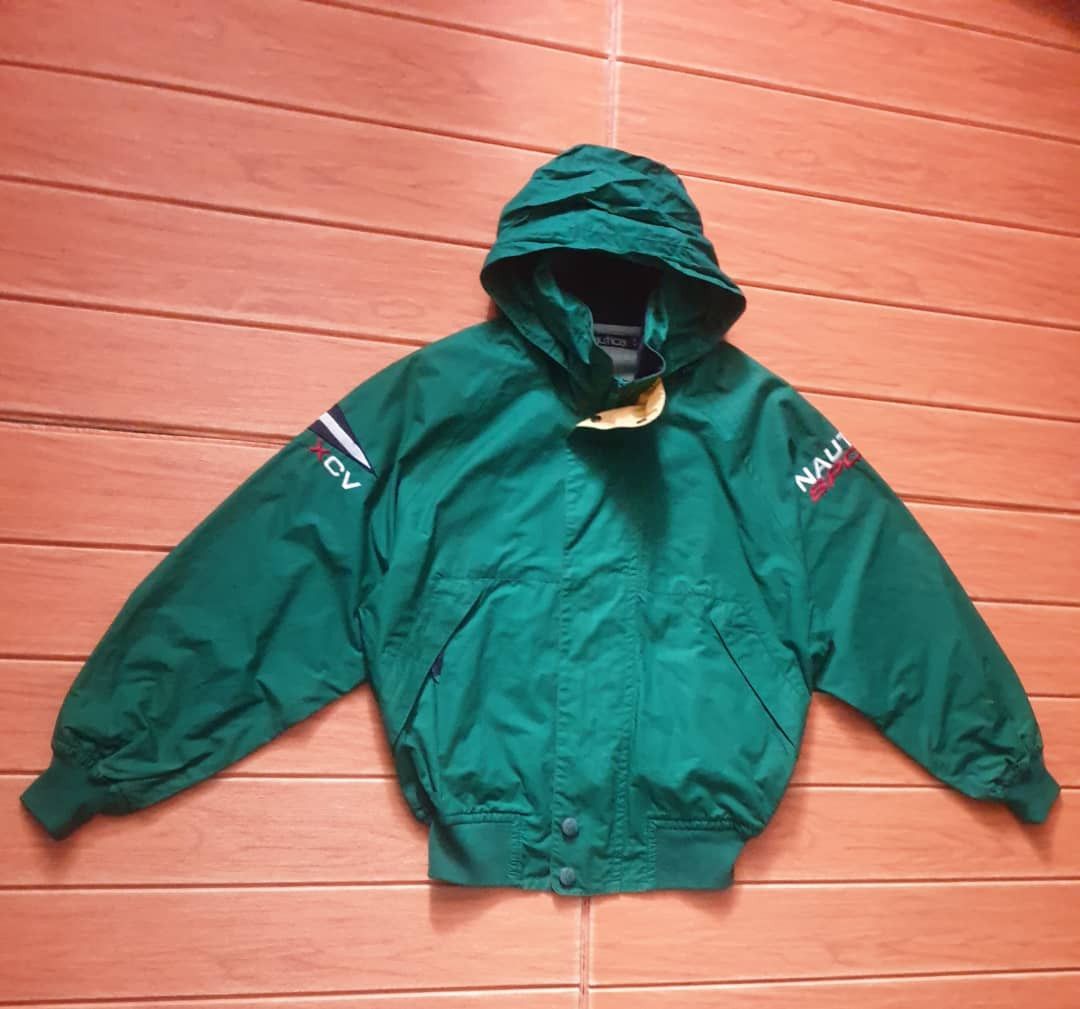 Nautica Vintage Nautica green Hoodie Jacket Size US M / EU 48-50 / 2 - 6 Thumbnail