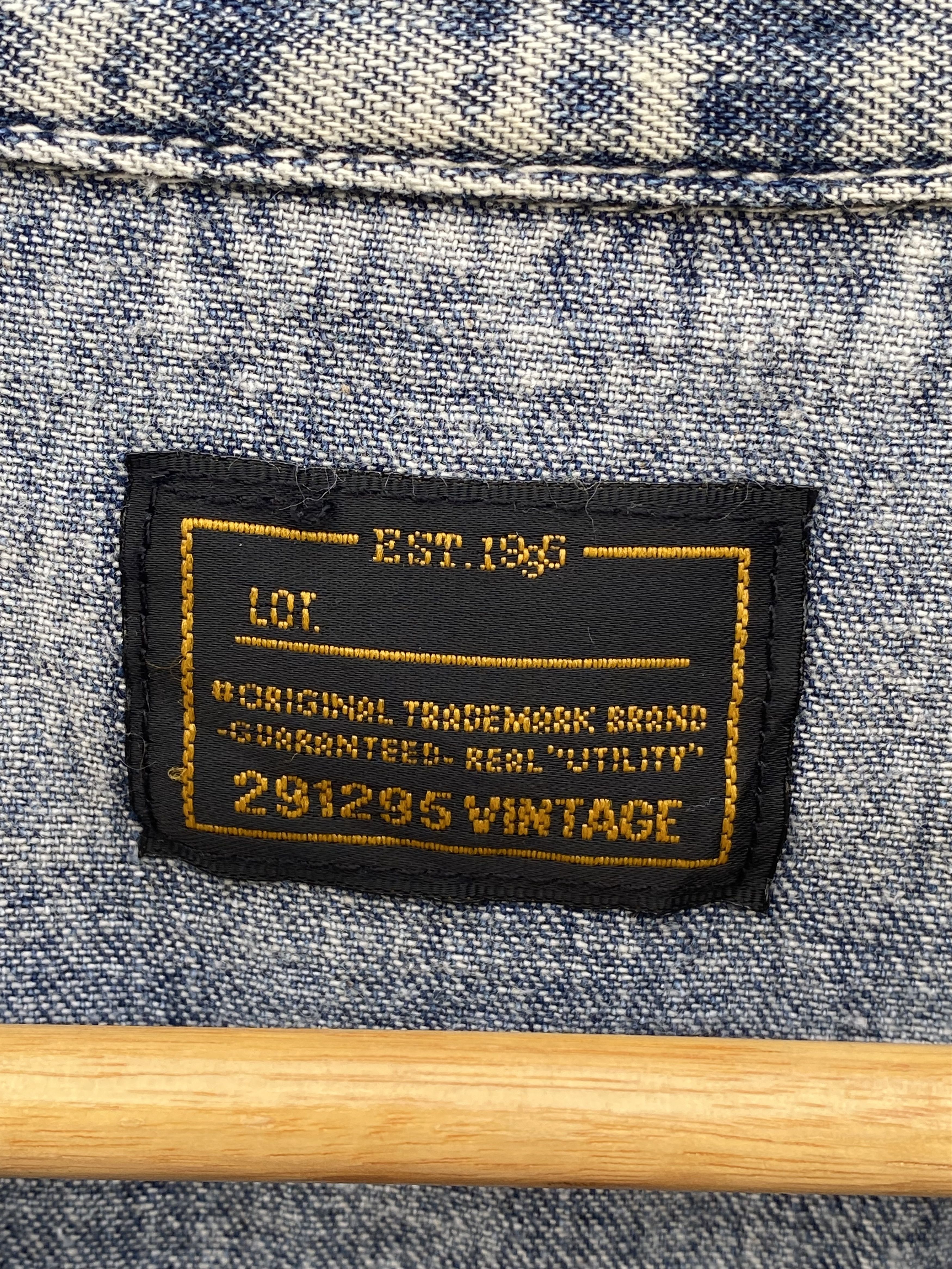 Japanese Brand 291295-homme embroidery navajo western denim Size US M / EU 48-50 / 2 - 8 Thumbnail