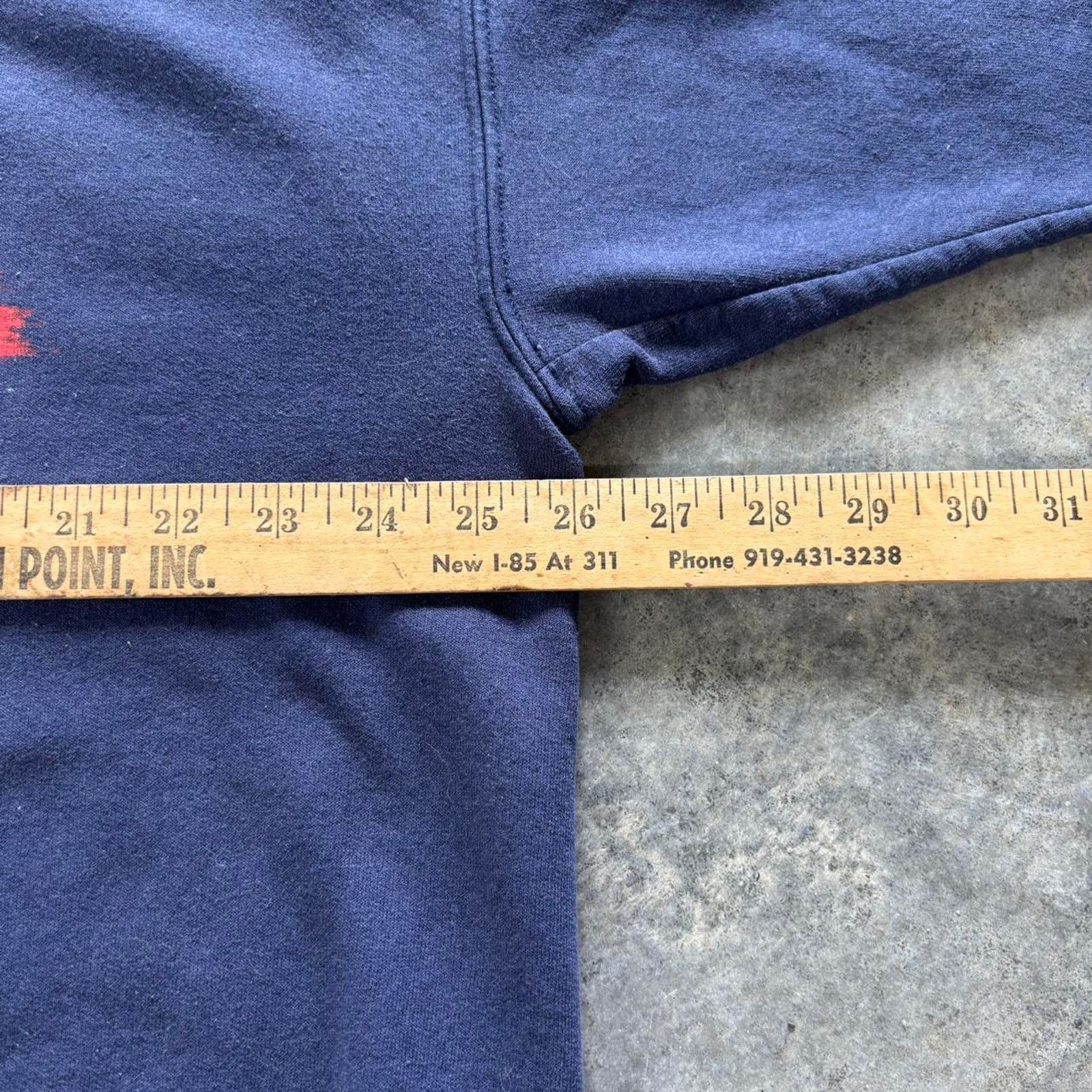 Vintage 90s USA Patriotic Sweatshirt Size US XL / EU 56 / 4 - 4 Thumbnail