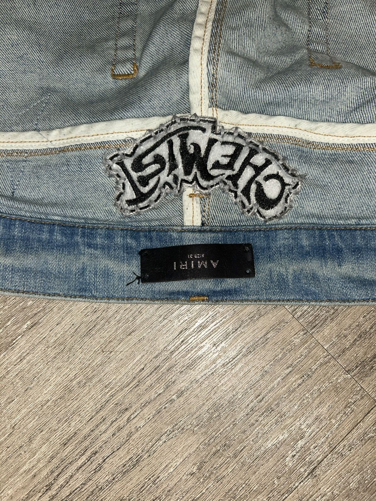 Amiri Amiri Denim Stars Size US 31 - 7 Thumbnail