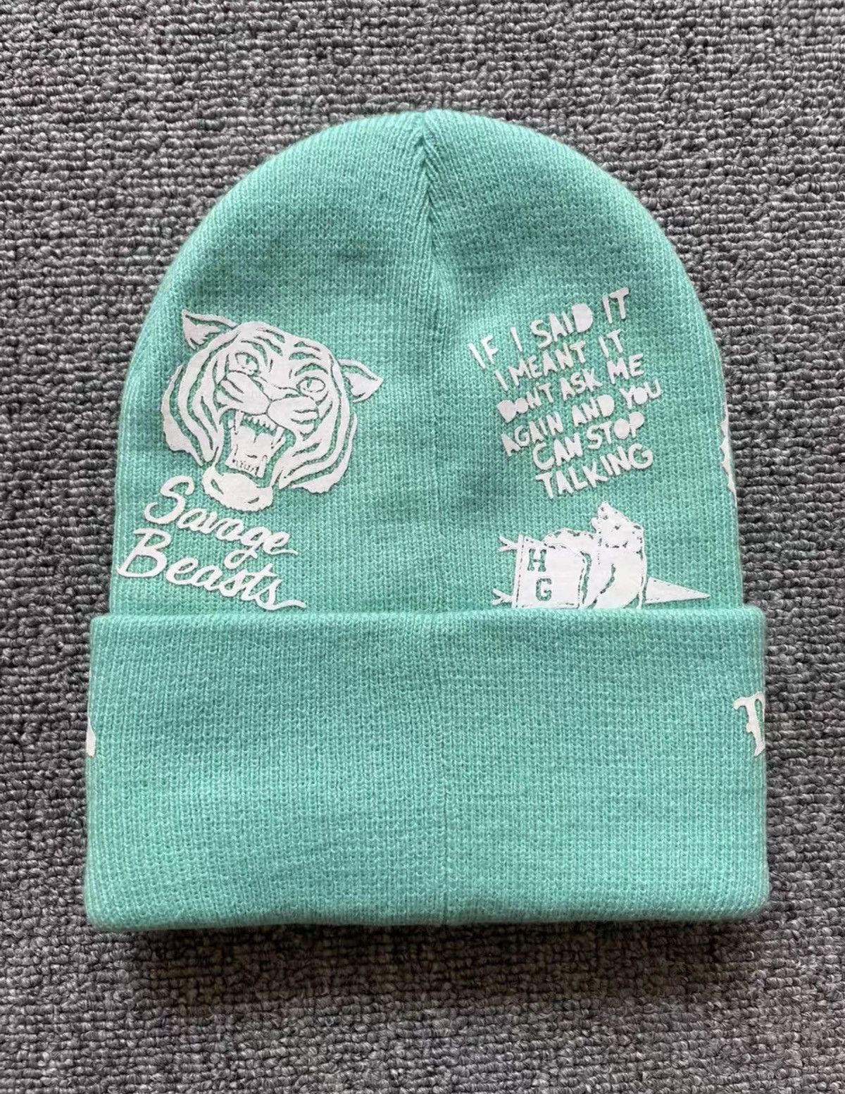 Hustle Gang HUSTLEGANG Knitted Beanie Size ONE SIZE - 3 Thumbnail