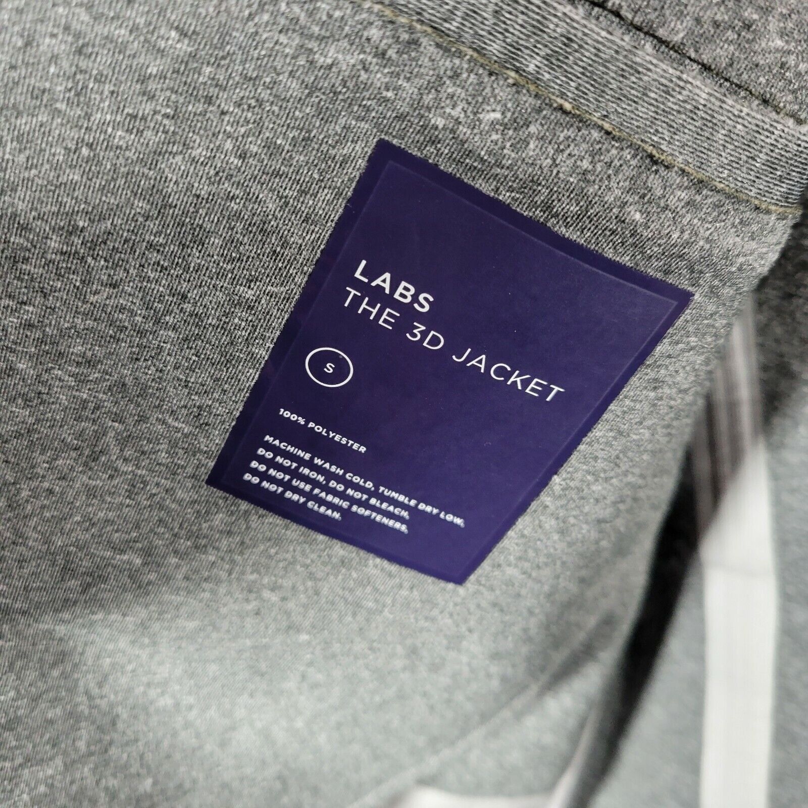 Ministry Of Supply MINISTRY OF SUPPLY LABS 3D JACKET GREY BLAZER SPORTS COAT S Size 40R - 4 Thumbnail