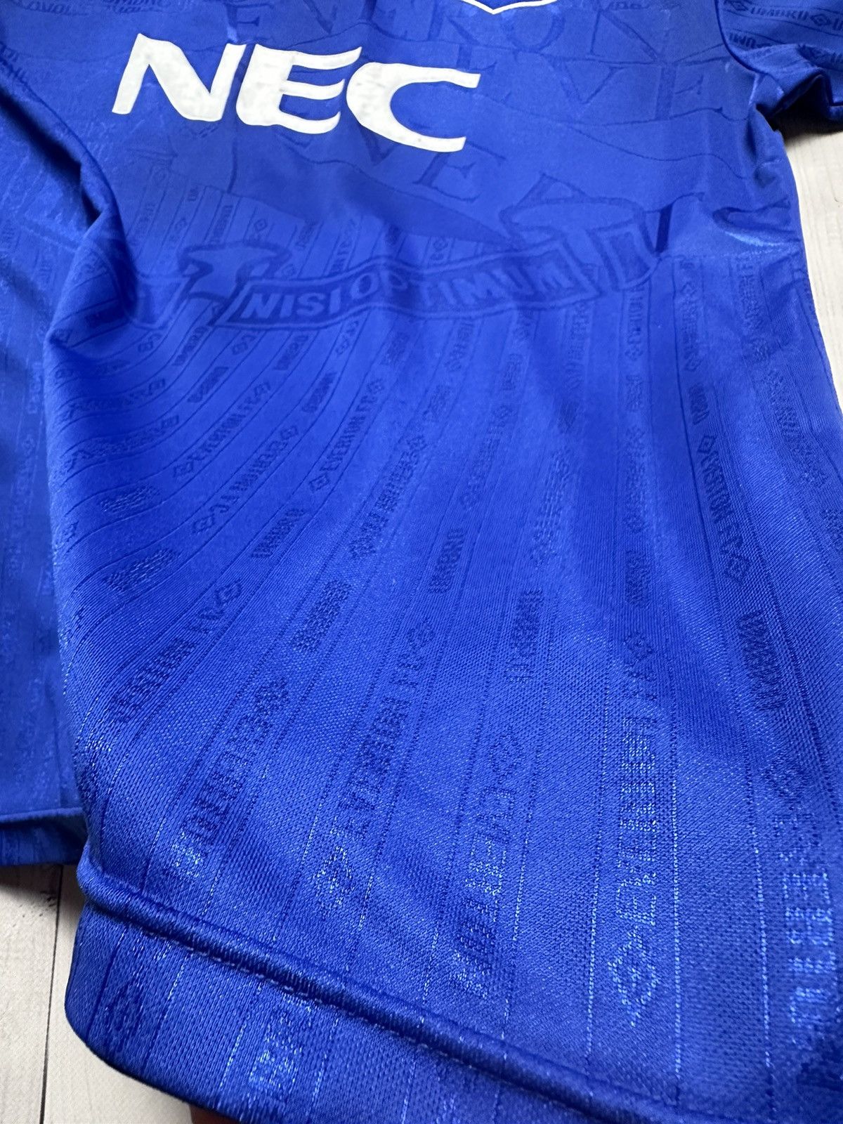 Vintage Vintage Everton retro soccer jersey size L logo rare Size US L / EU 52-54 / 3 - 6 Thumbnail