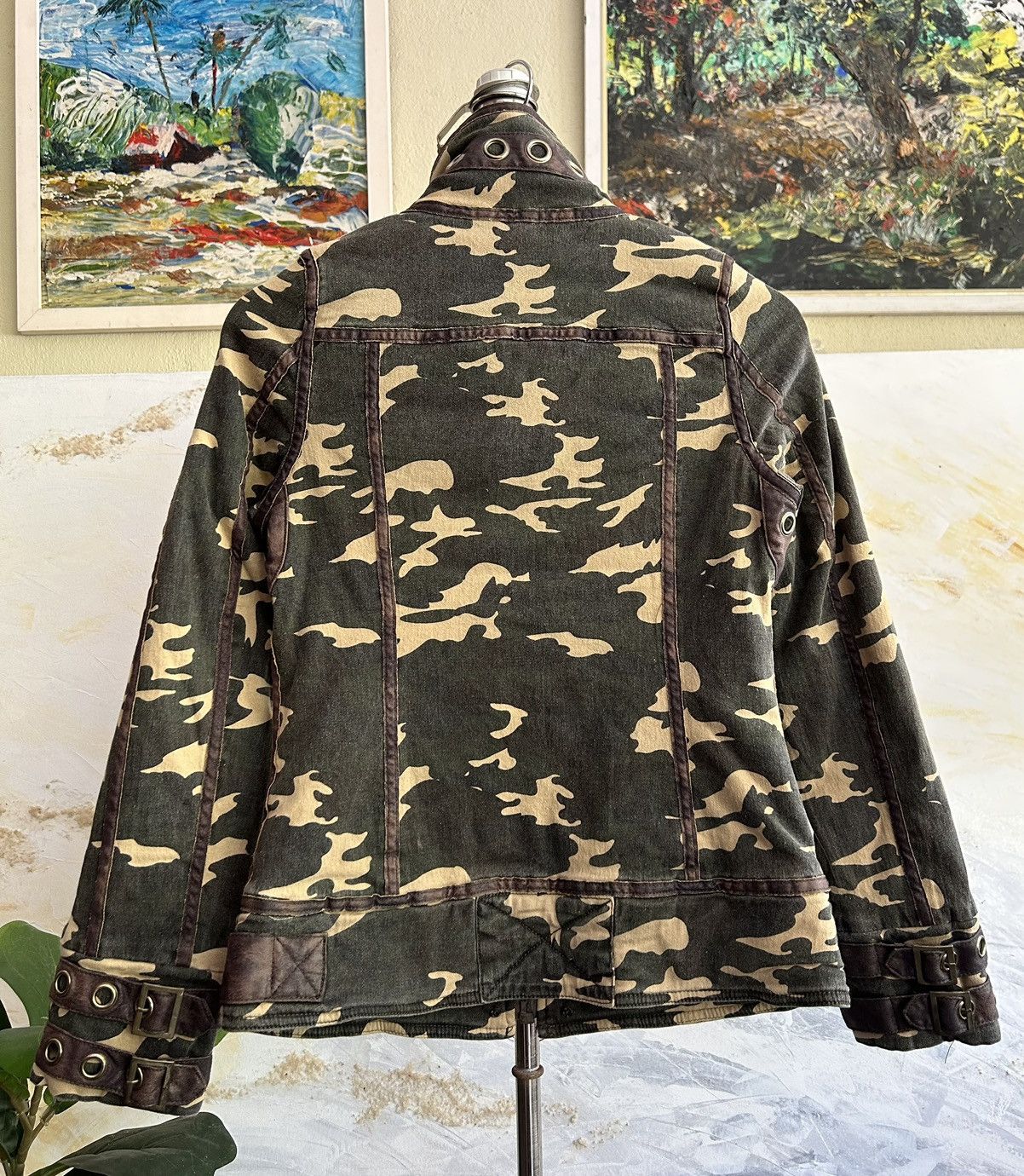 Japanese Brand Tactical Bondage Camo jacket Size US XXS / EU 40 - 3 Thumbnail